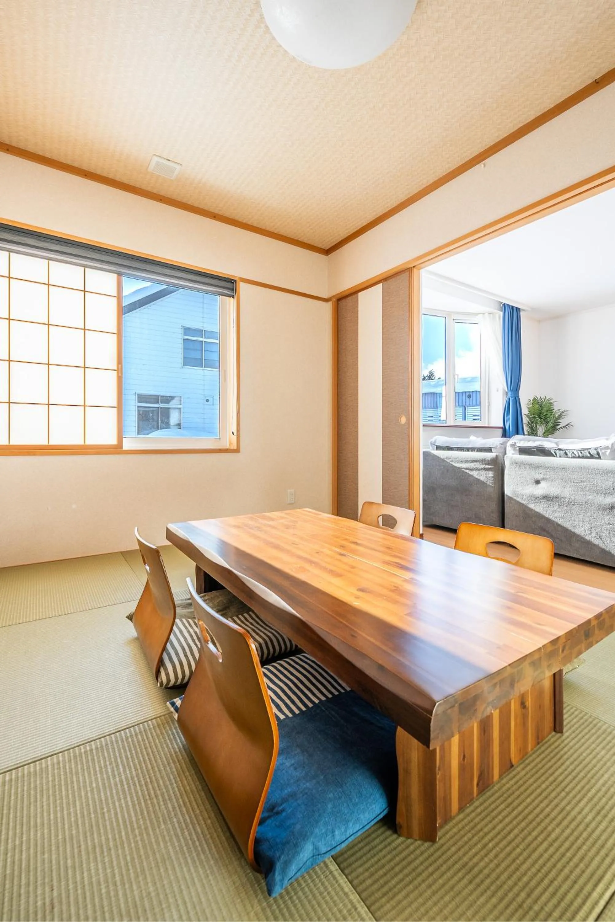 Seating area in THE VILLA FURANO【Wide Horizon】