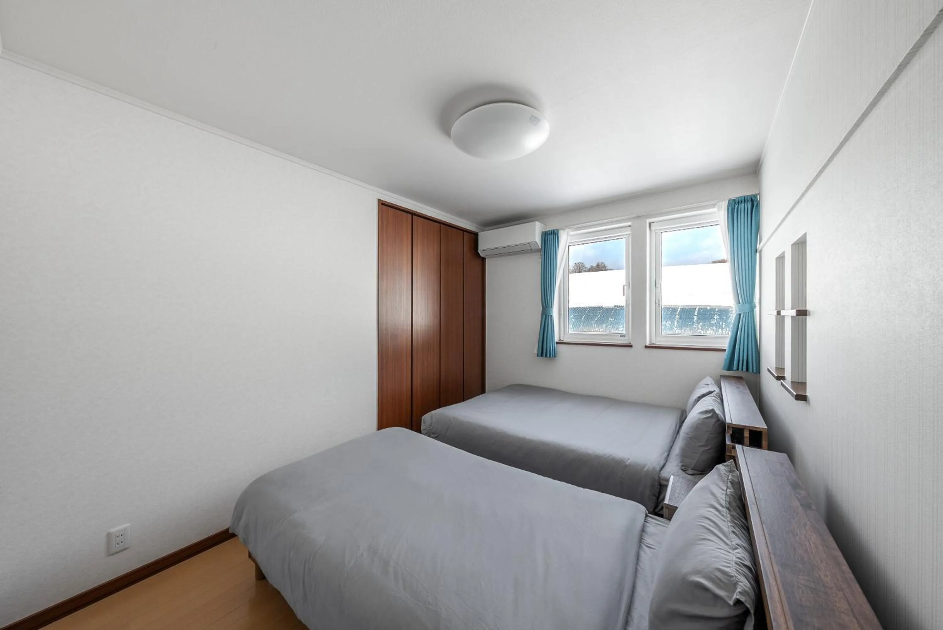 Bedroom, Bed in THE VILLA FURANO【Wide Horizon】