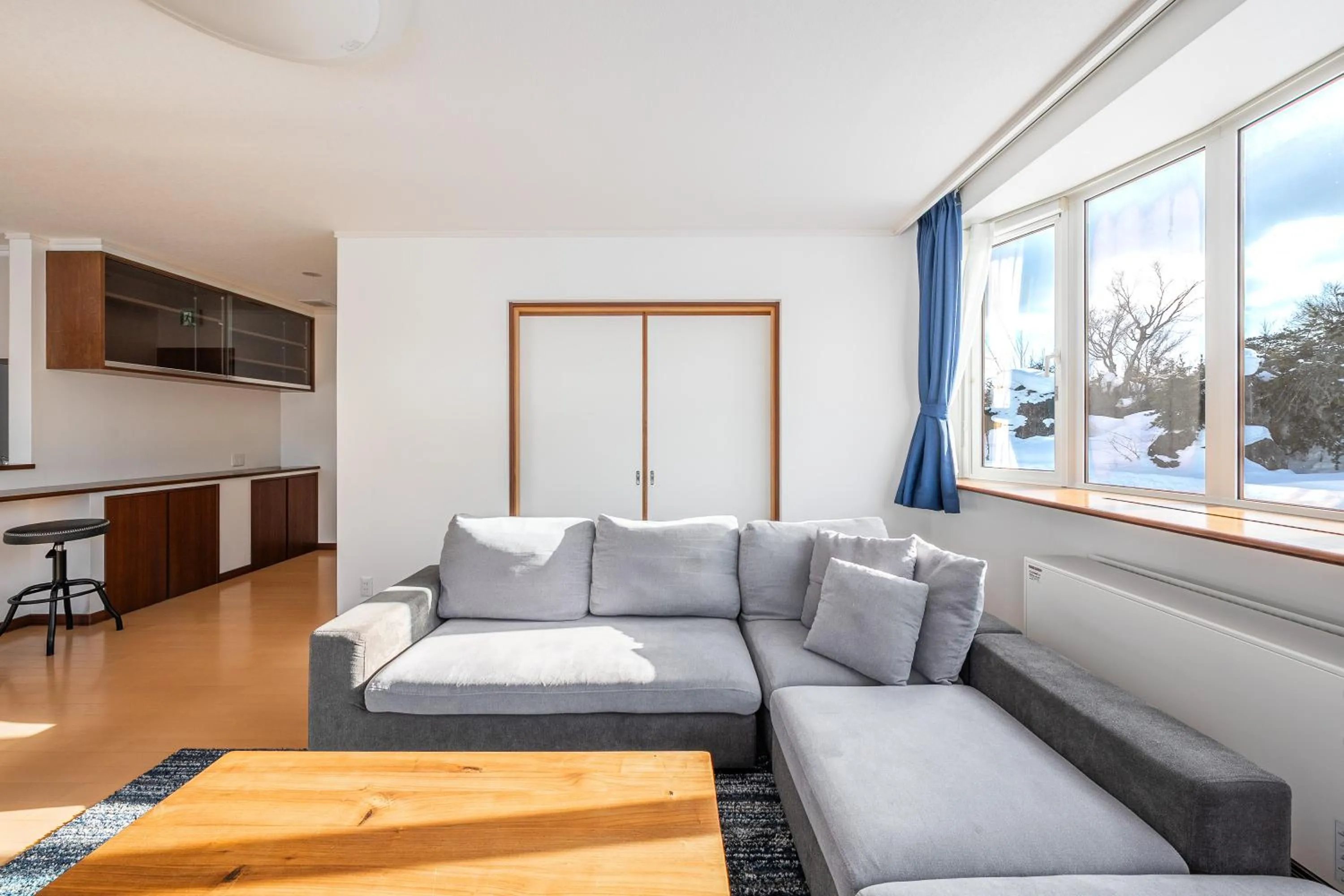 Living room in THE VILLA FURANO【Wide Horizon】