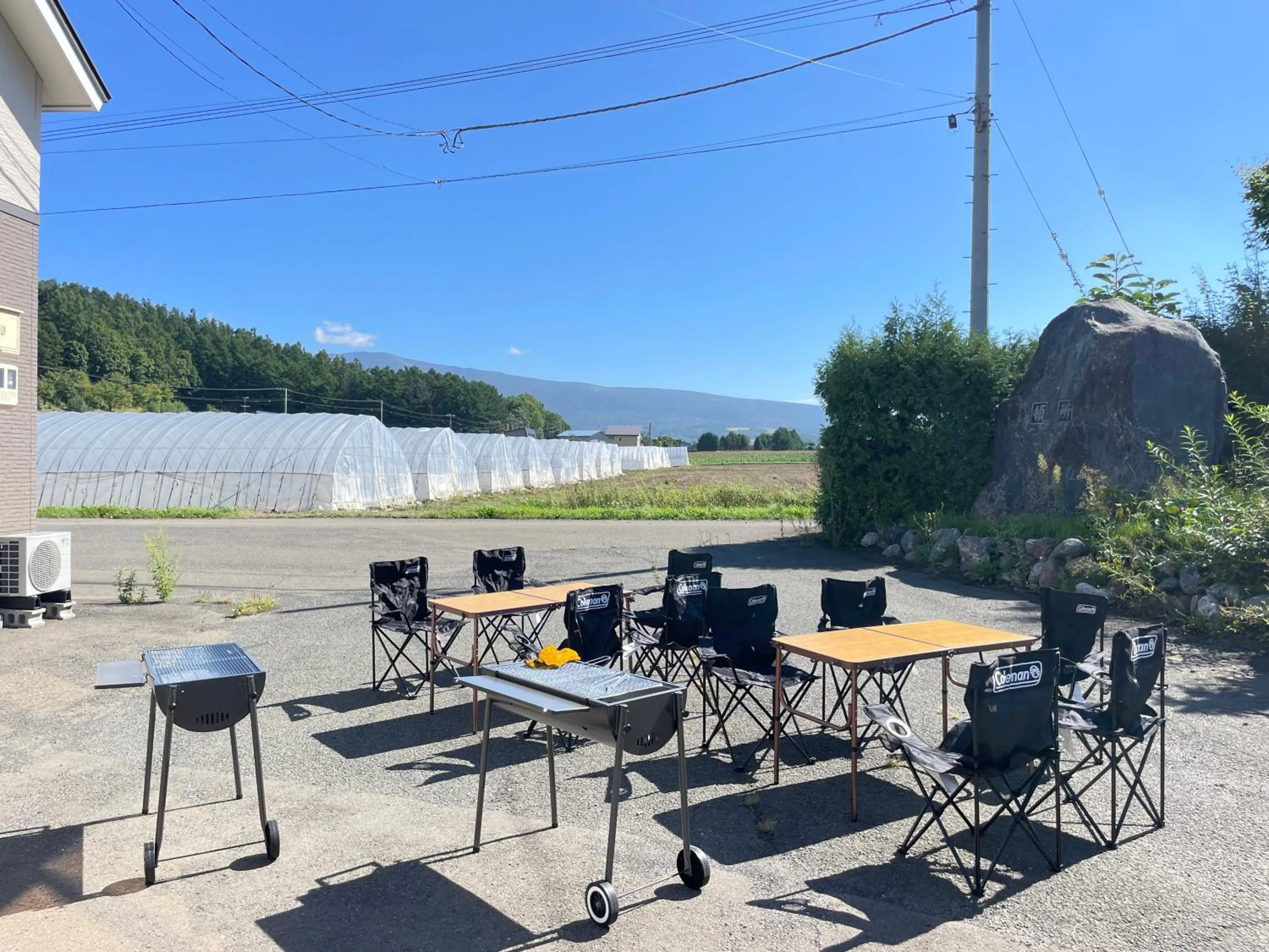 BBQ facilities in THE VILLA FURANO【Wide Horizon】