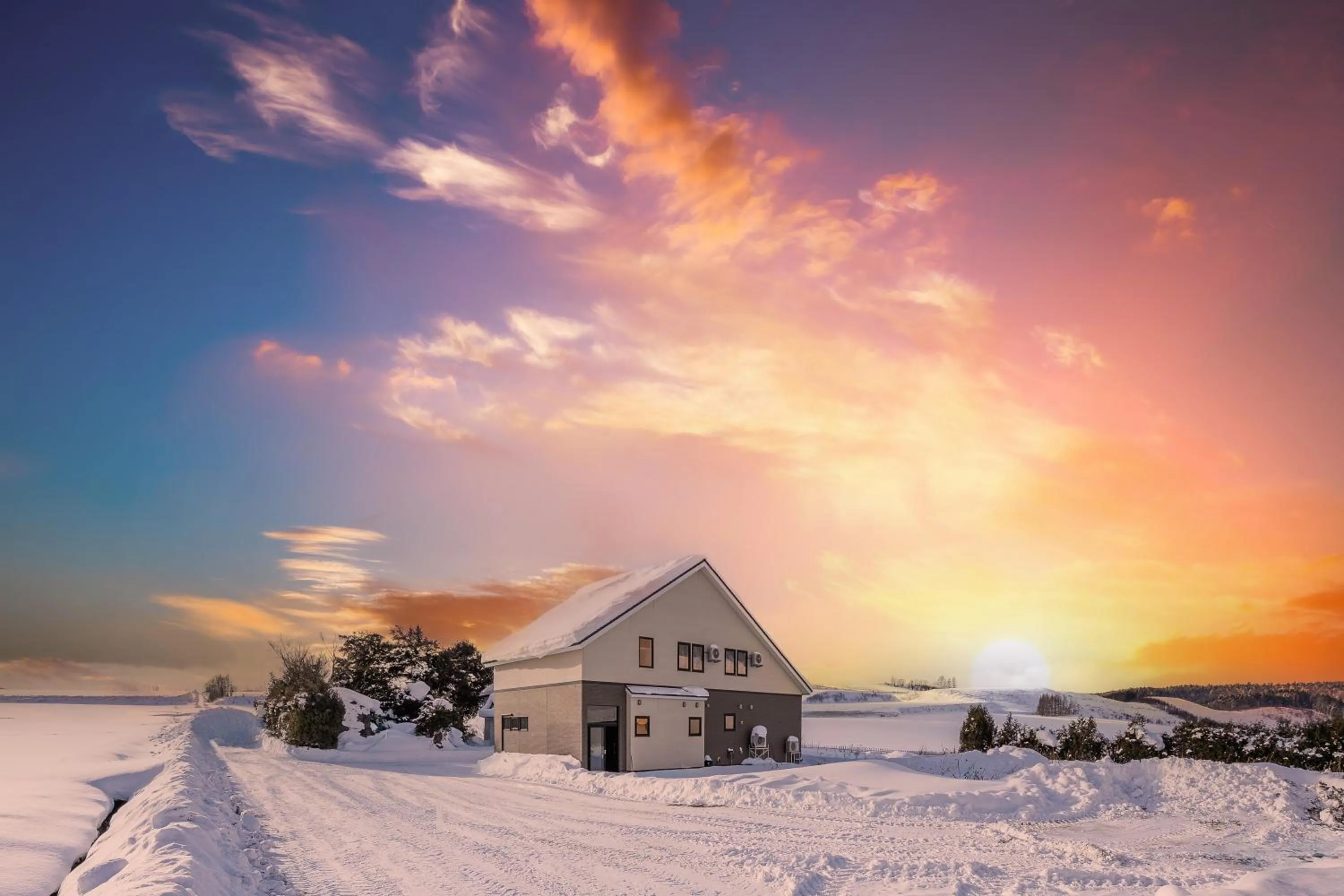 Property building in THE VILLA FURANO【Wide Horizon】