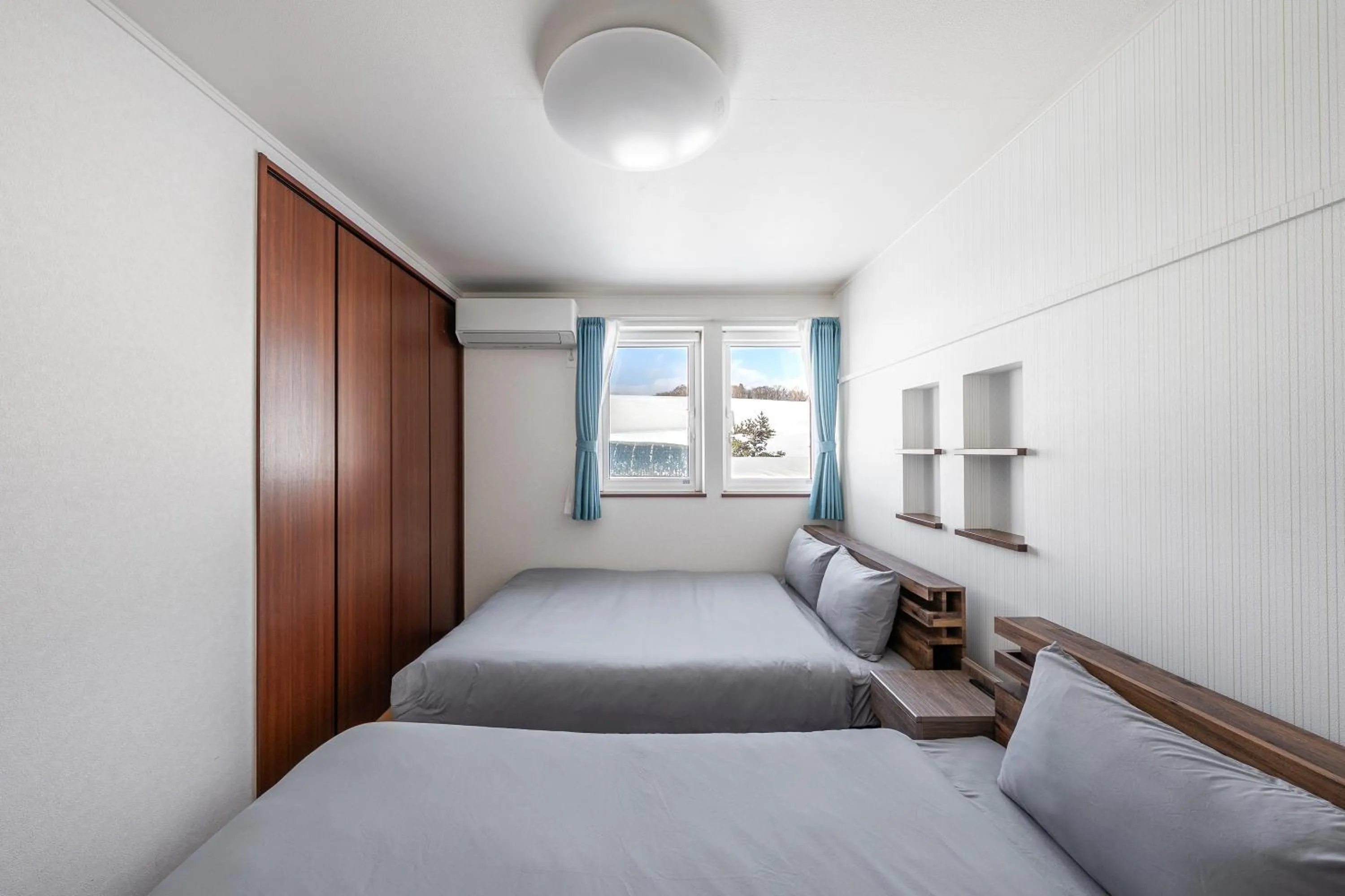 Bedroom, Bed in THE VILLA FURANO【Wide Horizon】