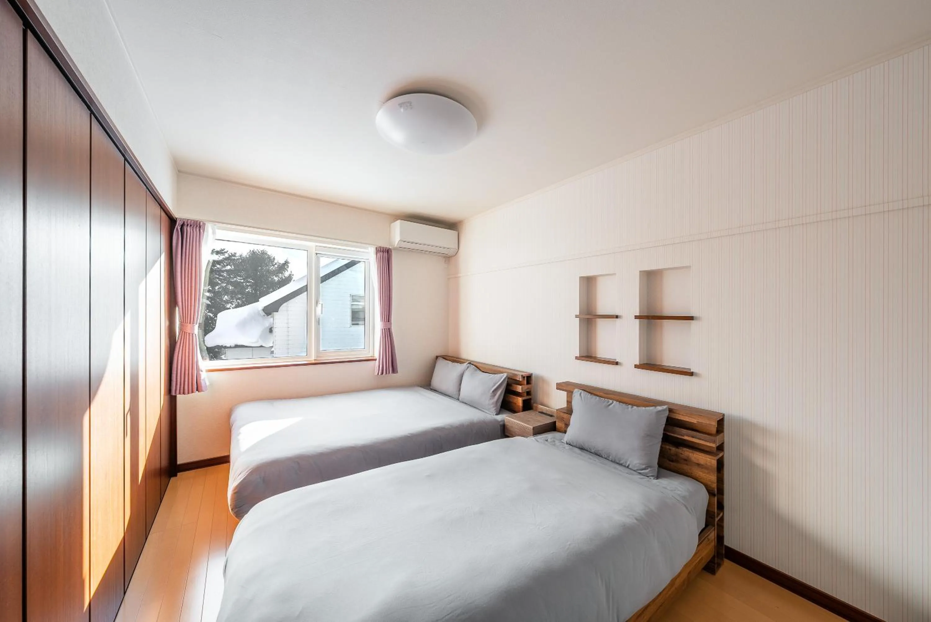 Bedroom, Bed in THE VILLA FURANO【Wide Horizon】