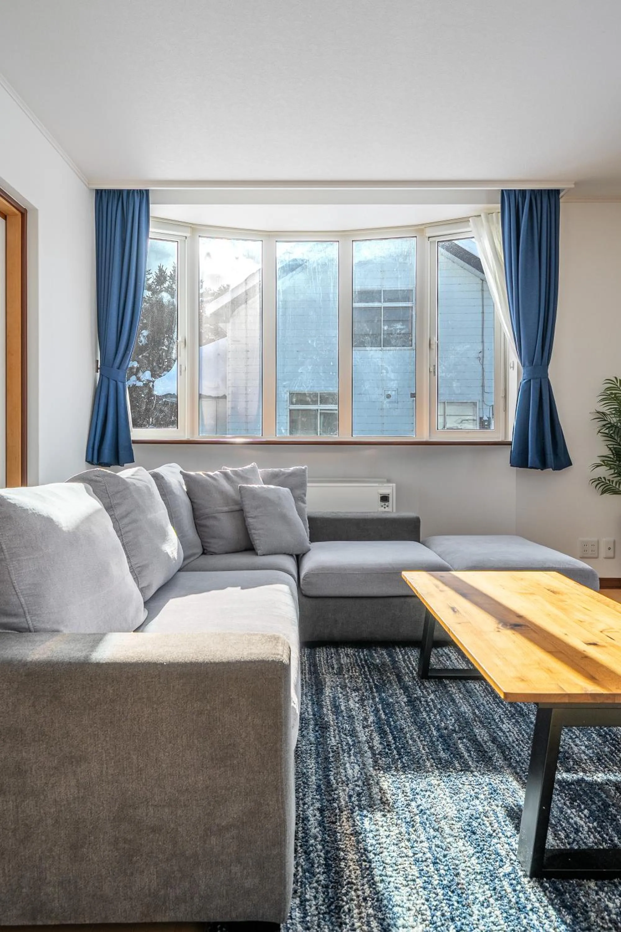 Living room in THE VILLA FURANO【Wide Horizon】