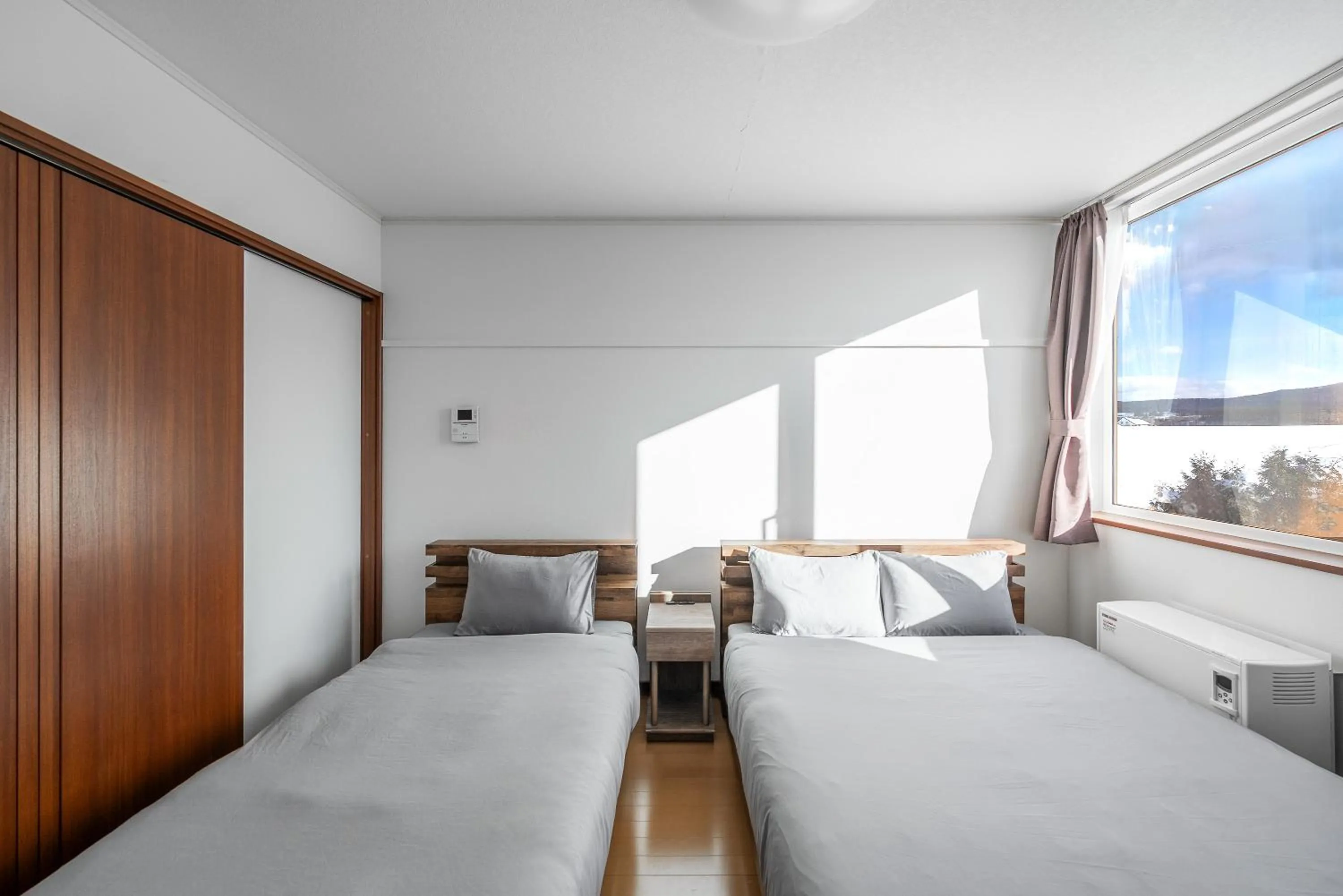 Bed in THE VILLA FURANO【Wide Horizon】