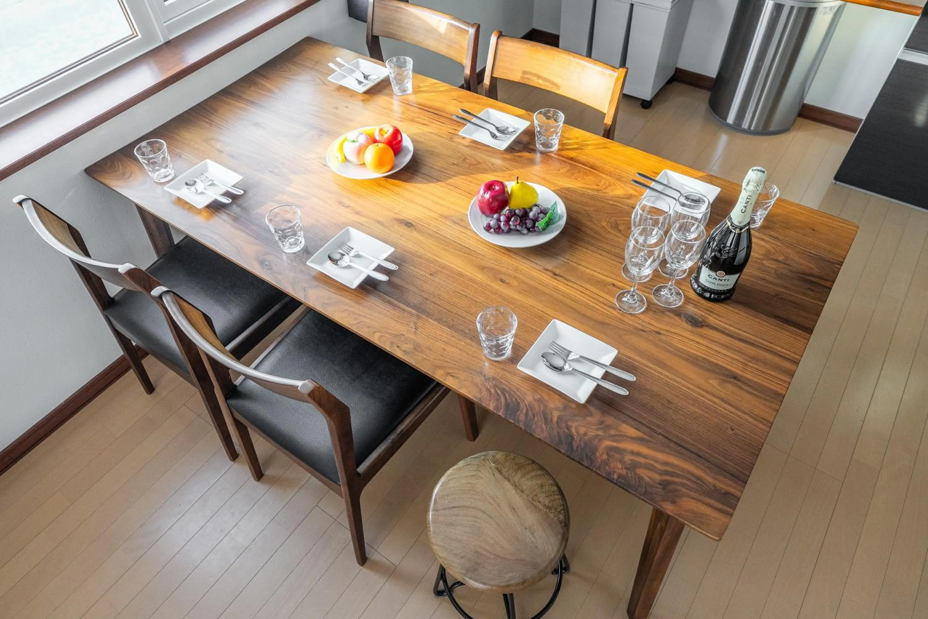 Dining area in THE VILLA FURANO【Wide Horizon】
