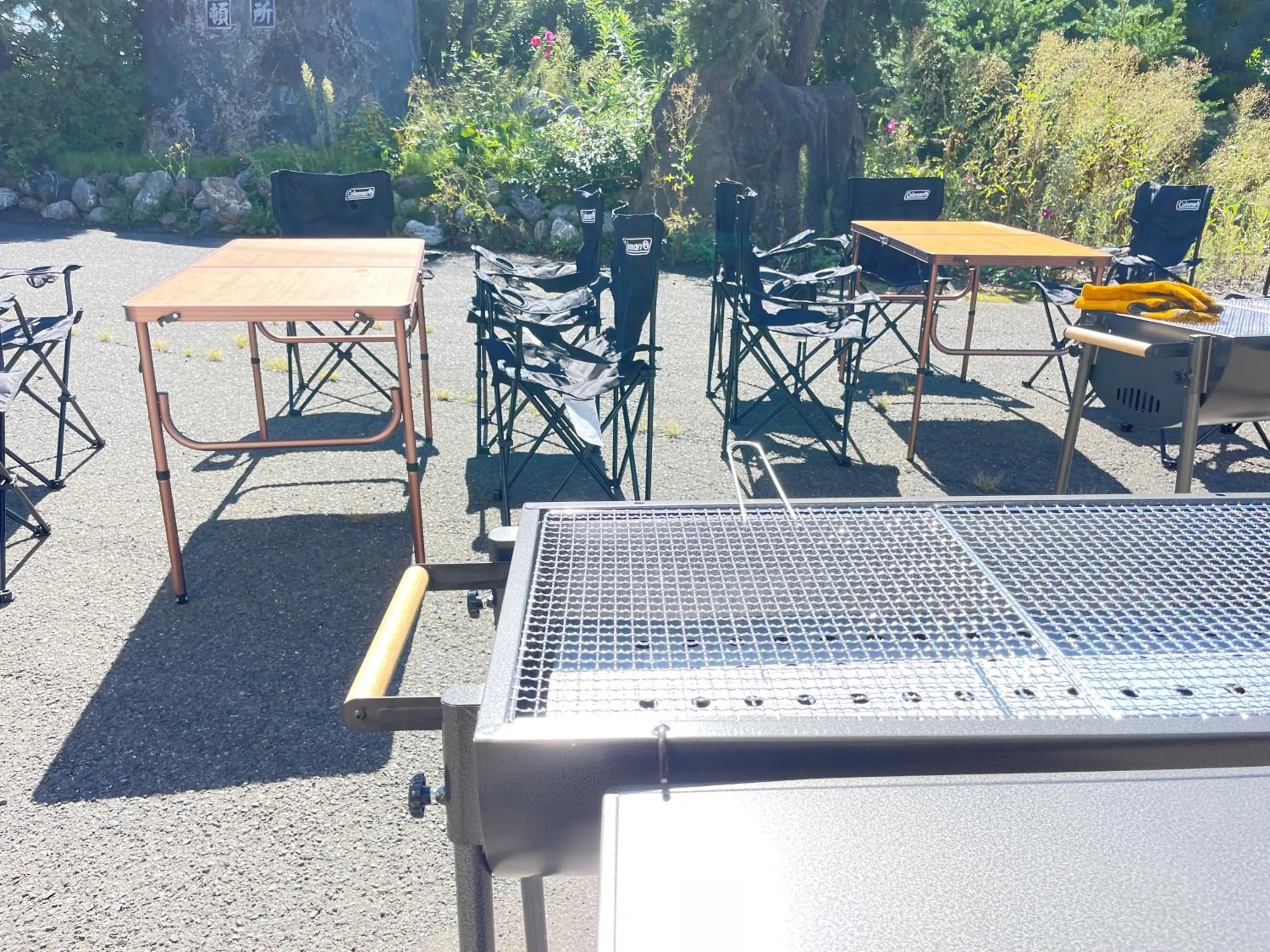 BBQ facilities in THE VILLA FURANO【Wide Horizon】