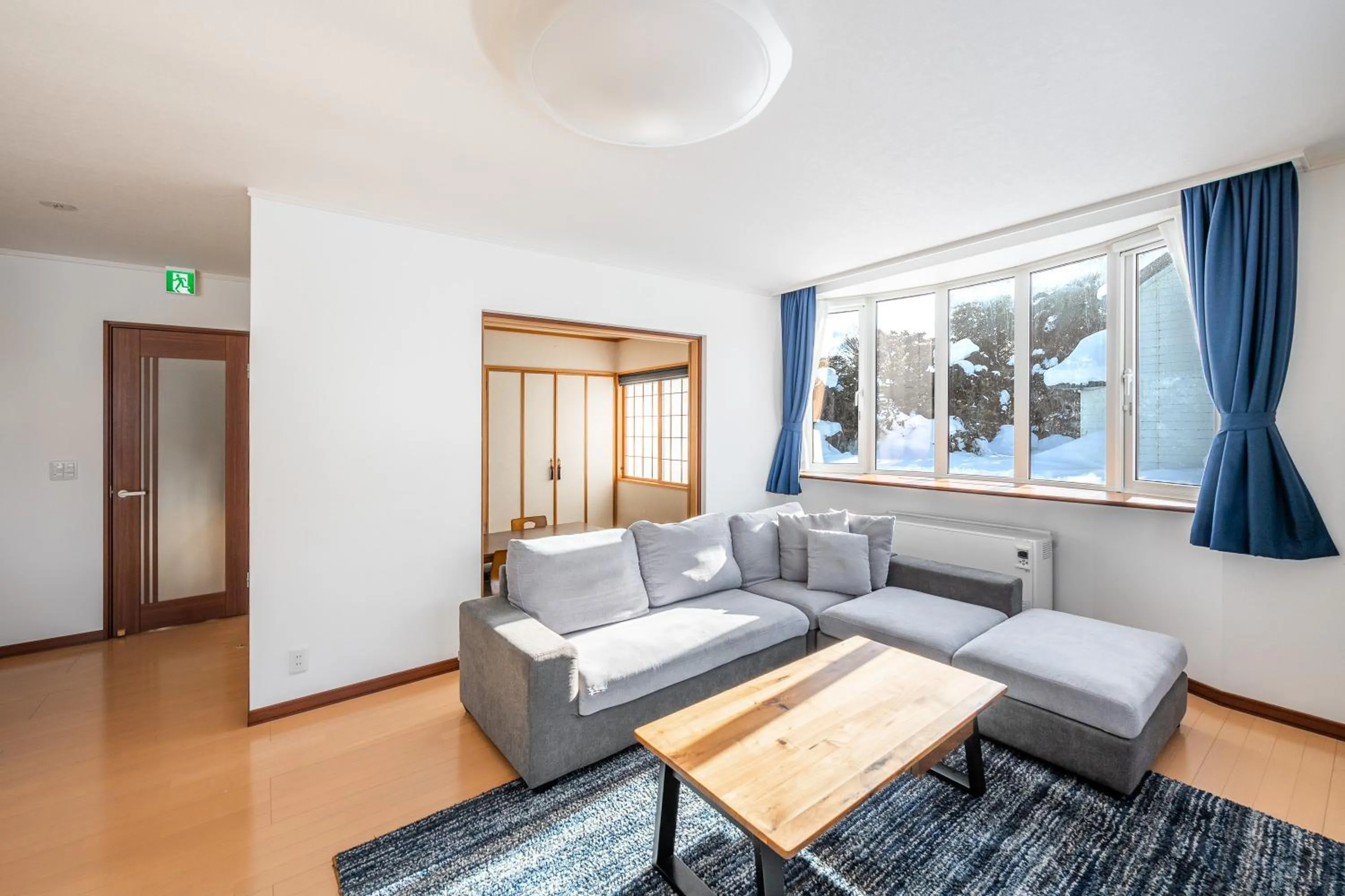 Living room in THE VILLA FURANO【Wide Horizon】