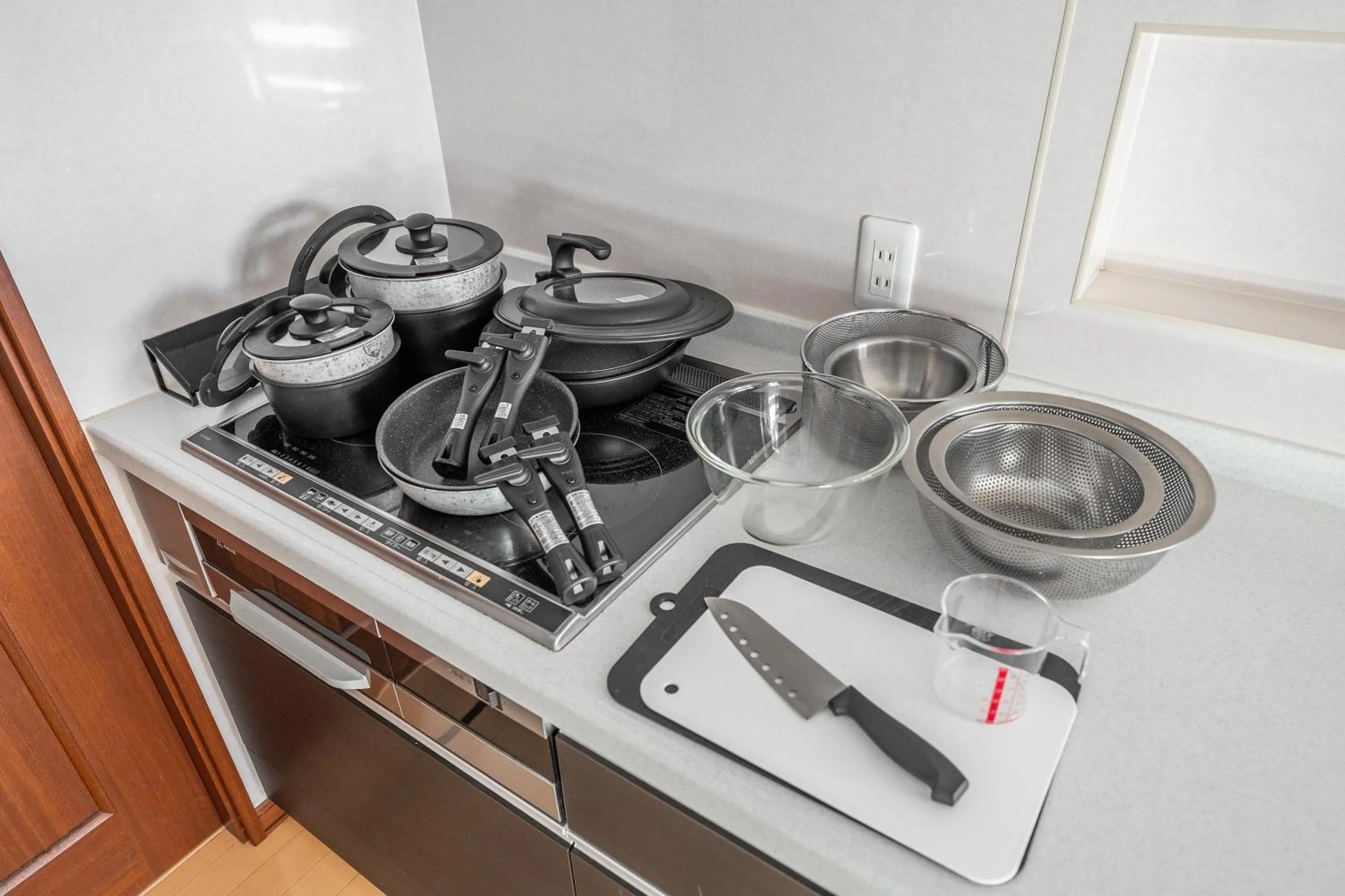 kitchen in THE VILLA FURANO【Wide Horizon】