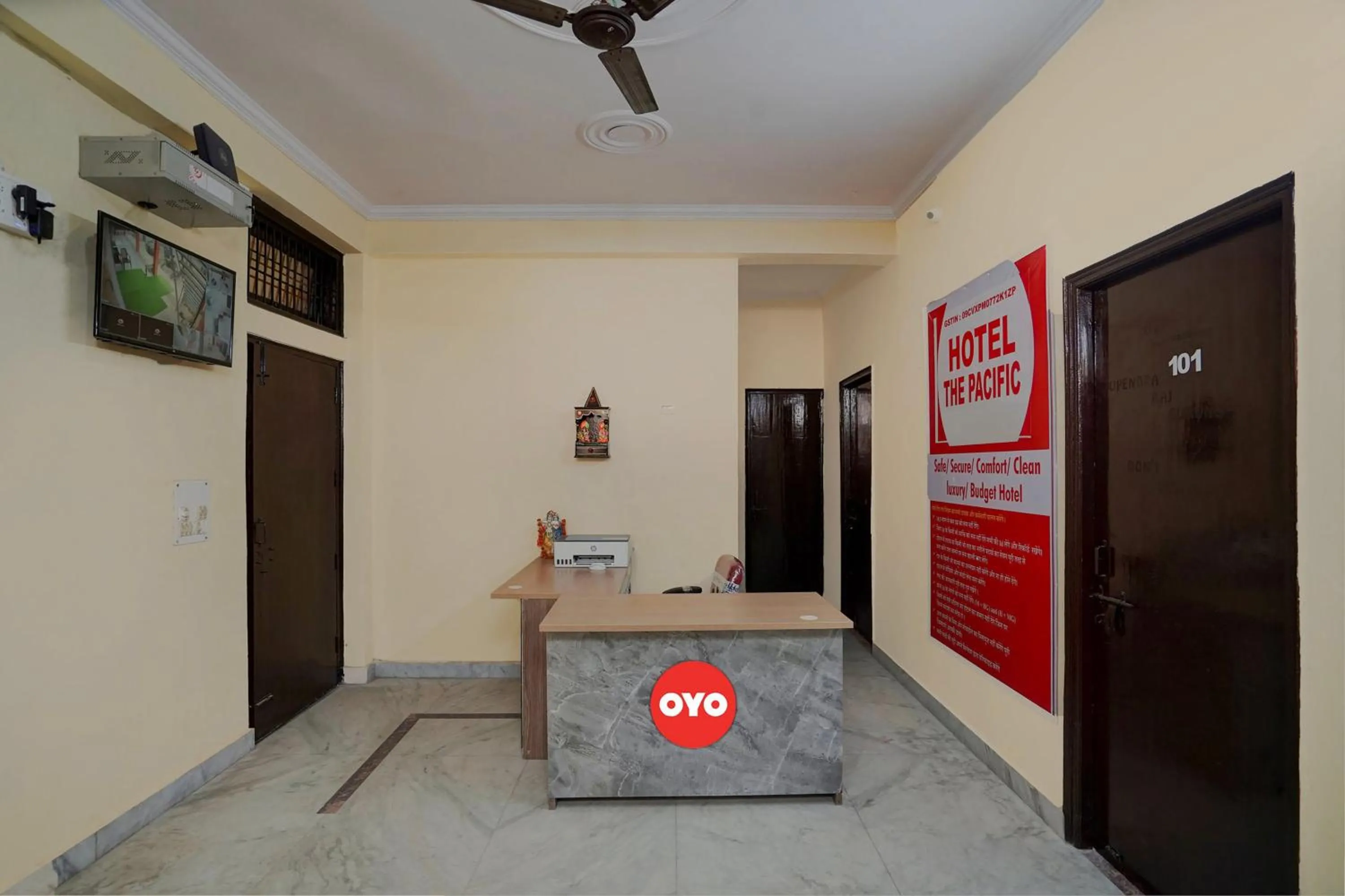 Lobby or reception in Hotel O The Pacific Hotel Parade Ground