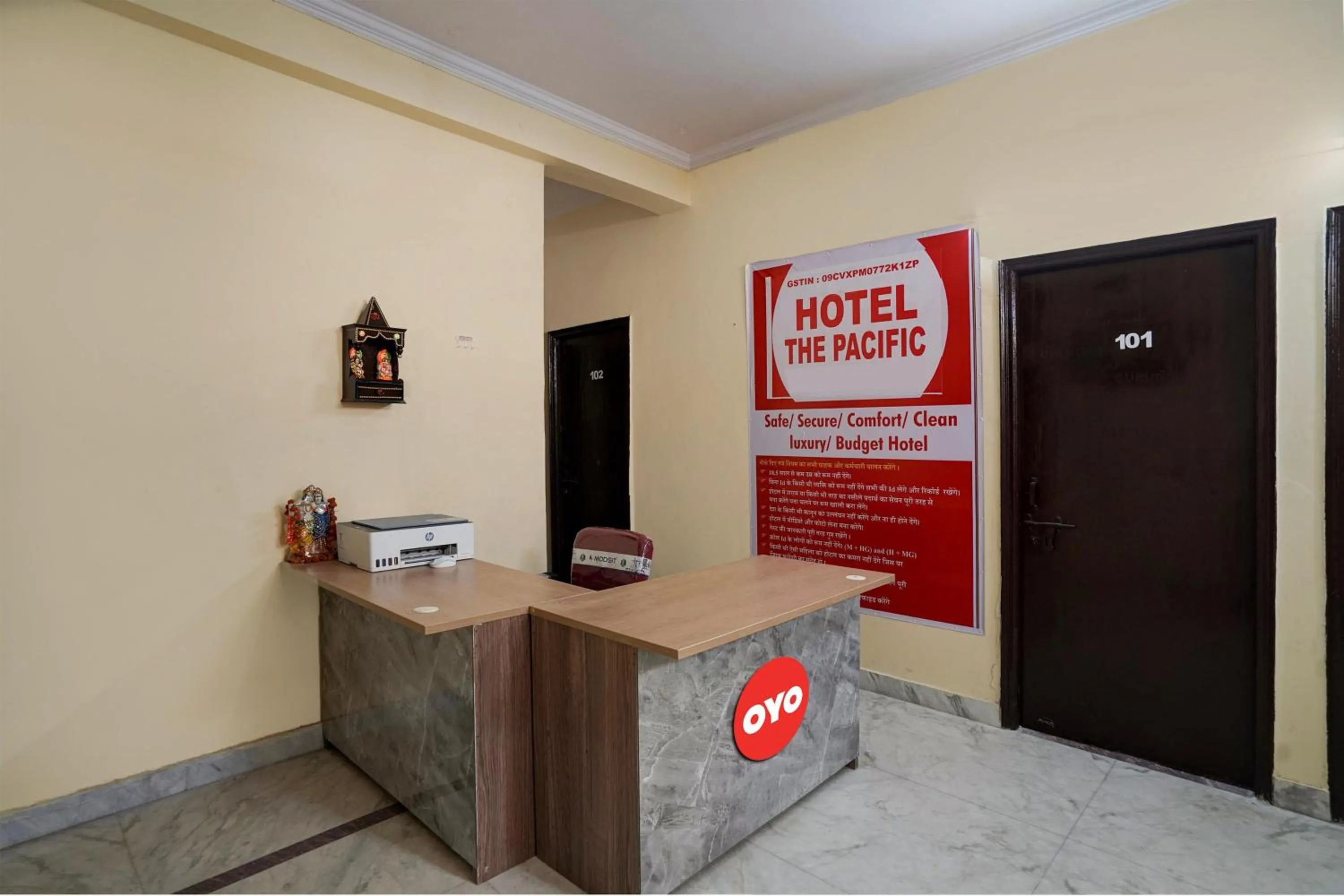 Lobby or reception in Hotel O The Pacific Hotel Parade Ground