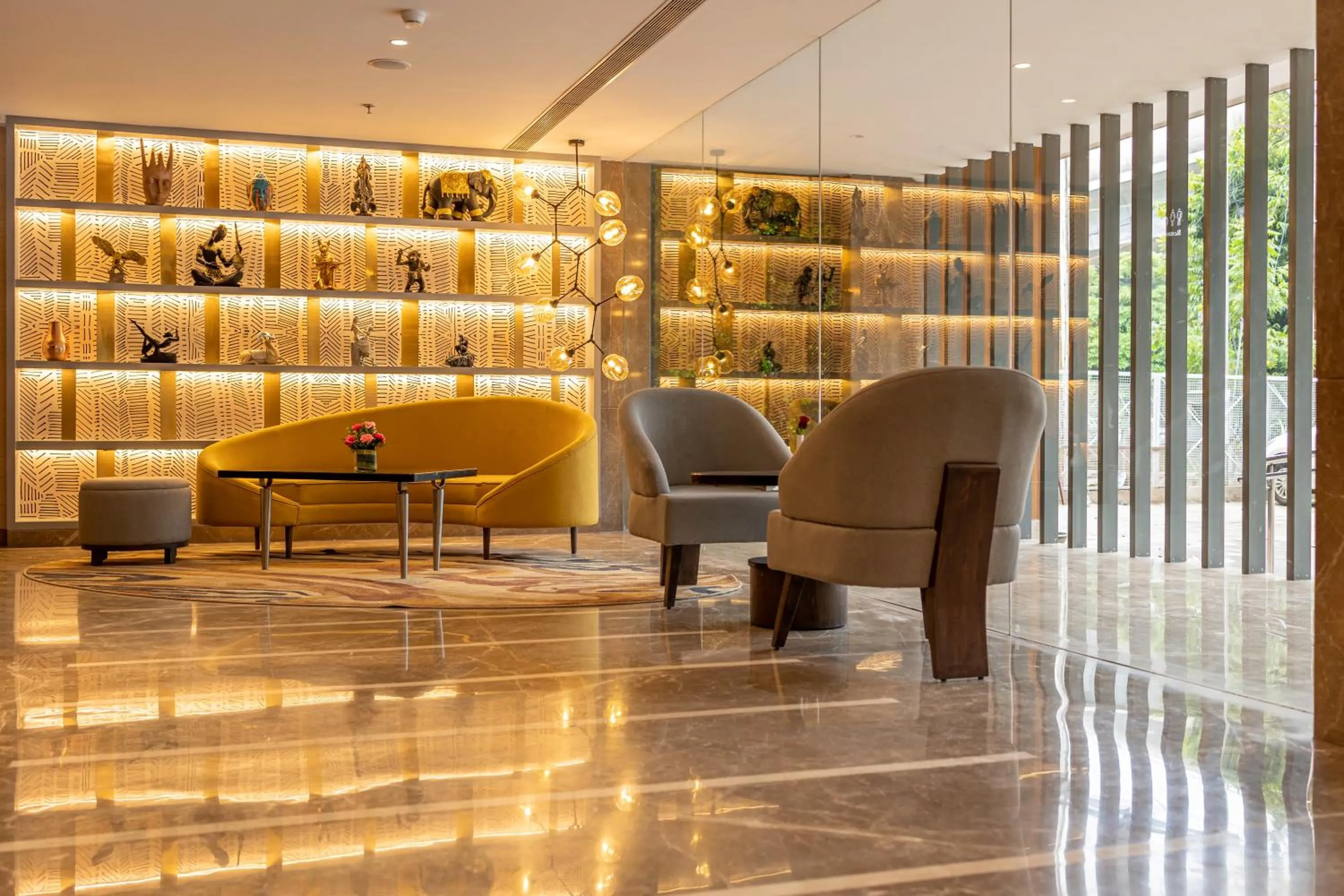 Seating area in Golden Tulip Bhopal