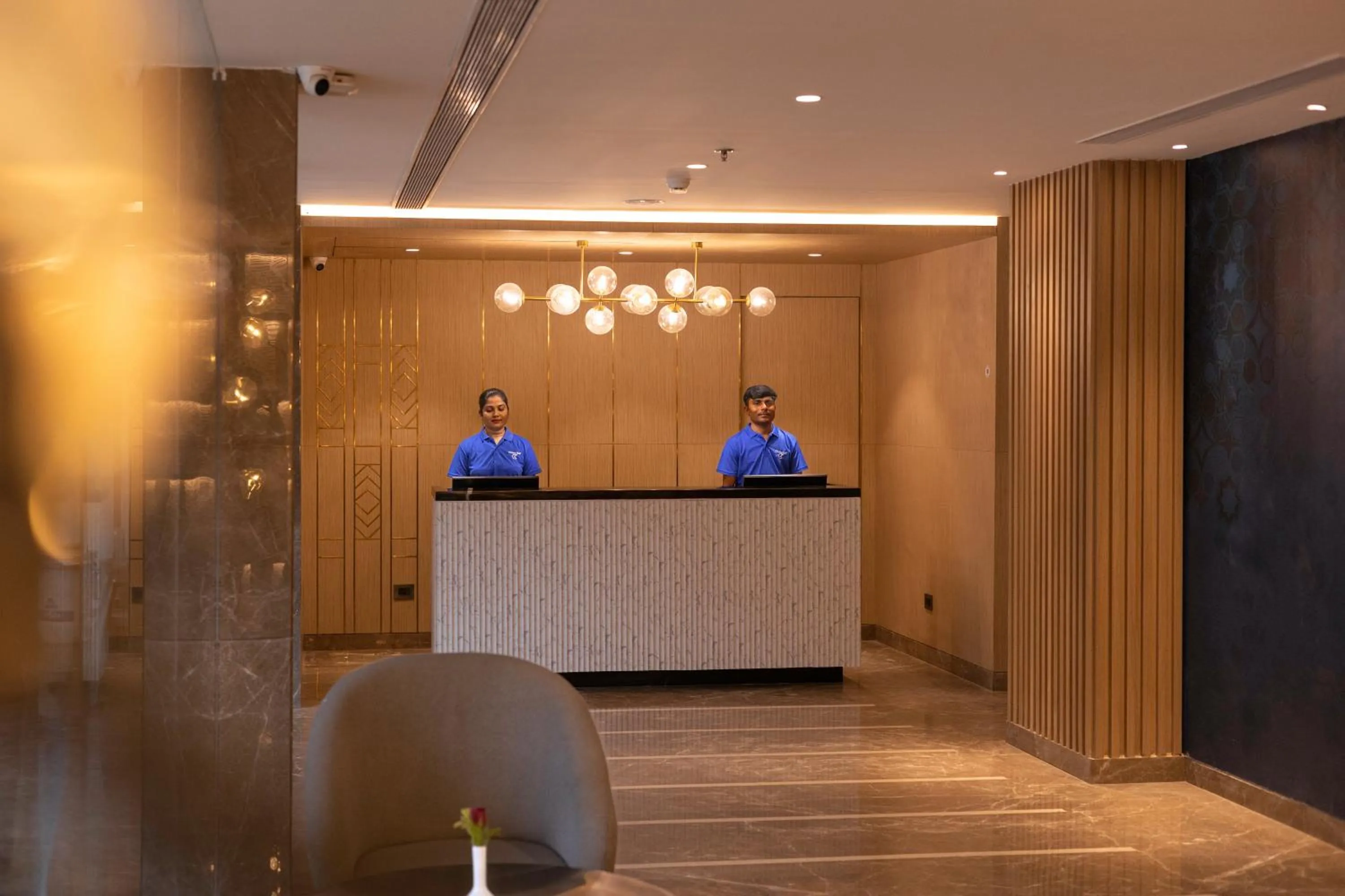 Lobby or reception in Golden Tulip Bhopal