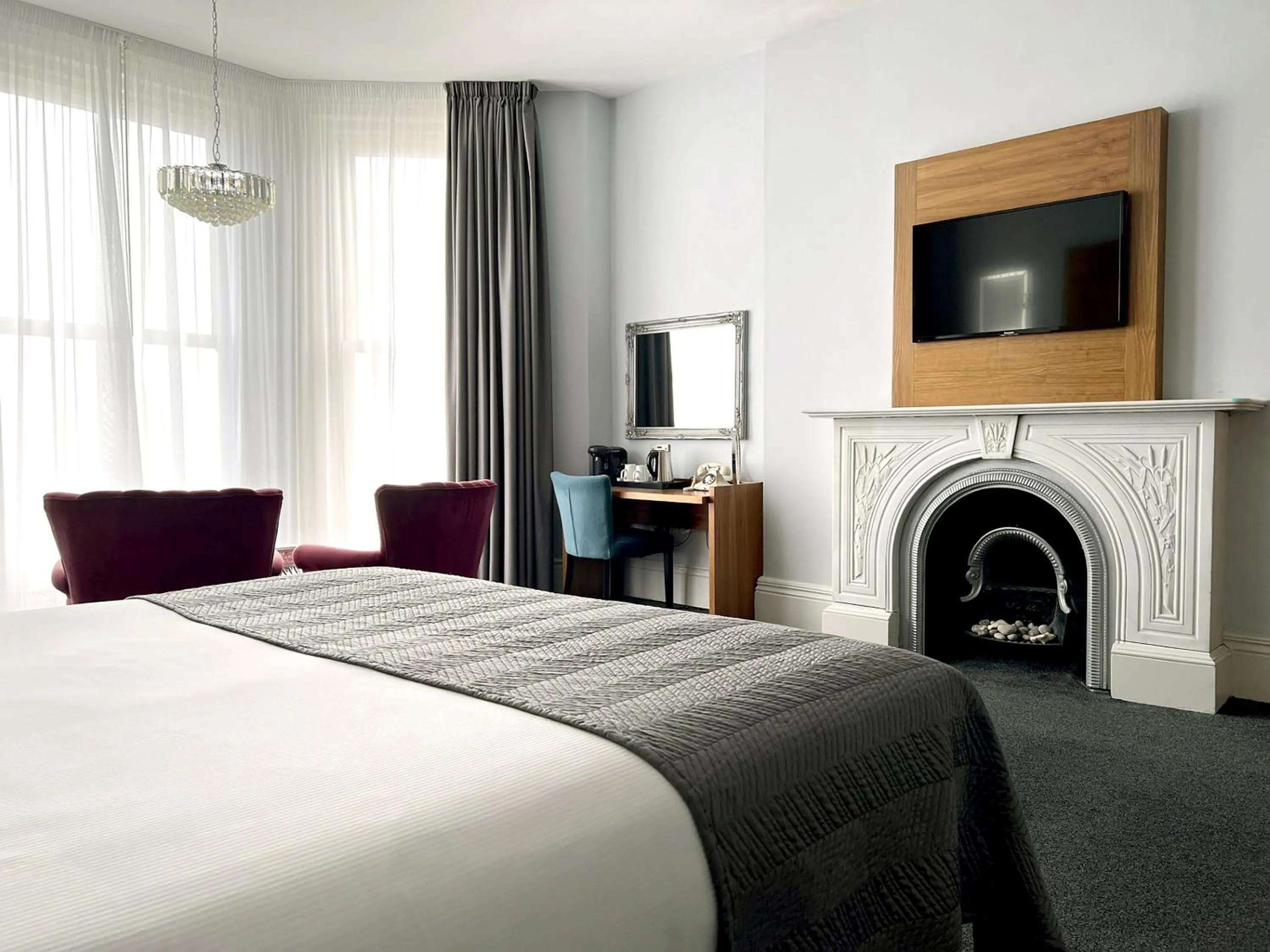 Photo of the whole room, Bed in The View Hotel Folkestone, a member of Radisson Individuals