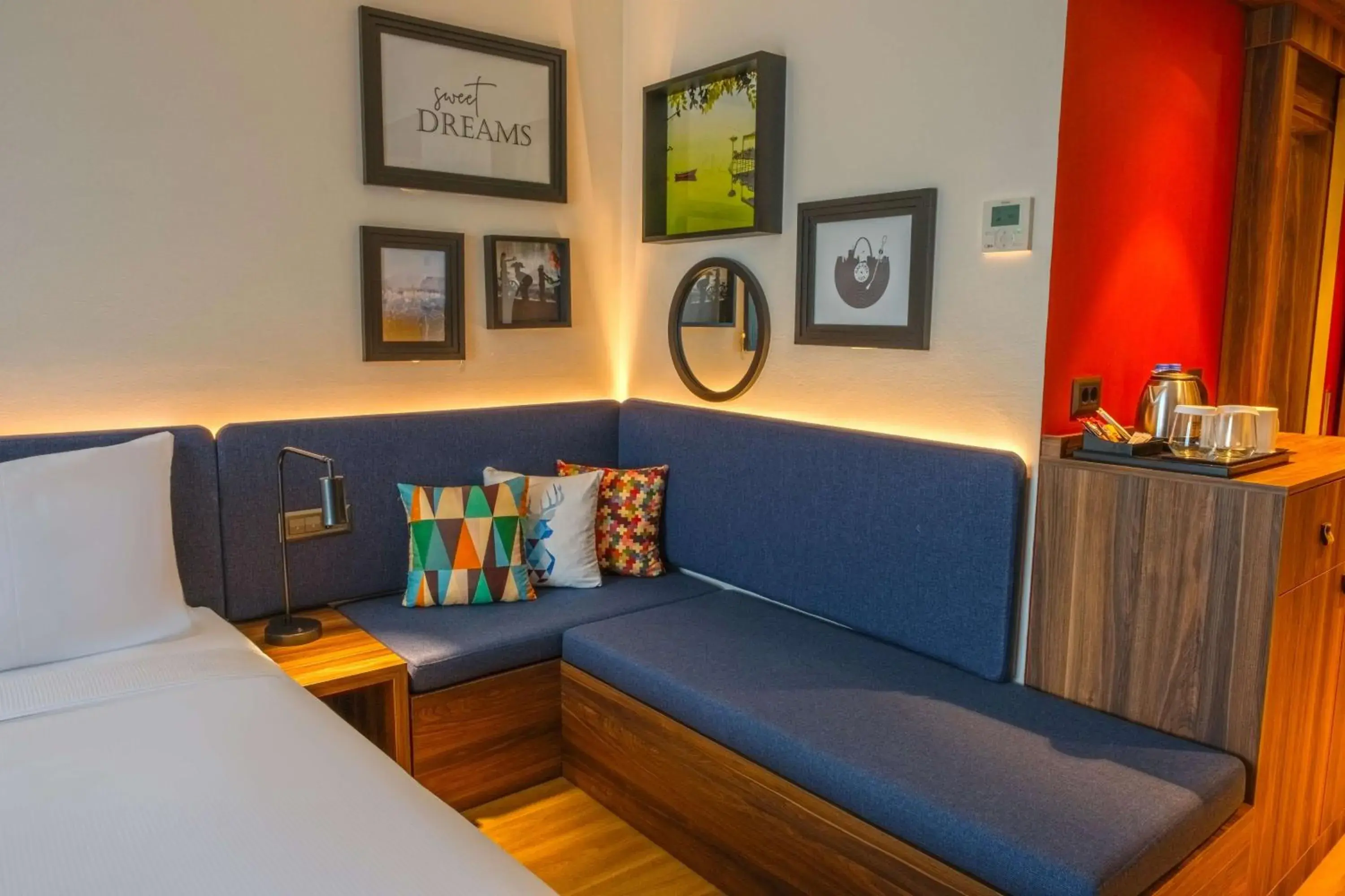 Living room, Bed in Hampton By Hilton Sakarya Living room, Bed in Hampton By Hilton Sakarya