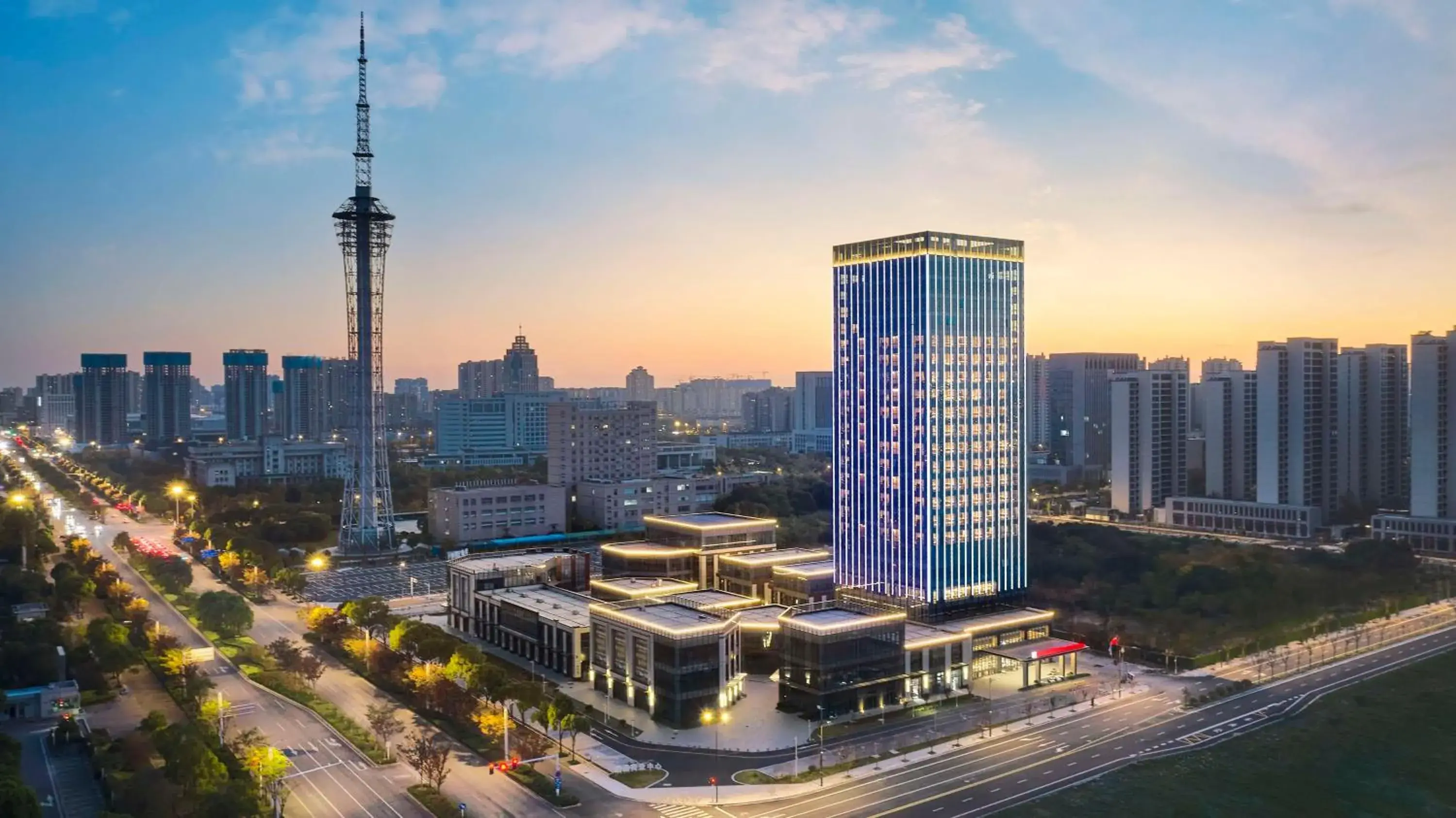 Property building in Hilton Garden Inn Nantong Rudong Property building in Hilton Garden Inn Nantong Rudong