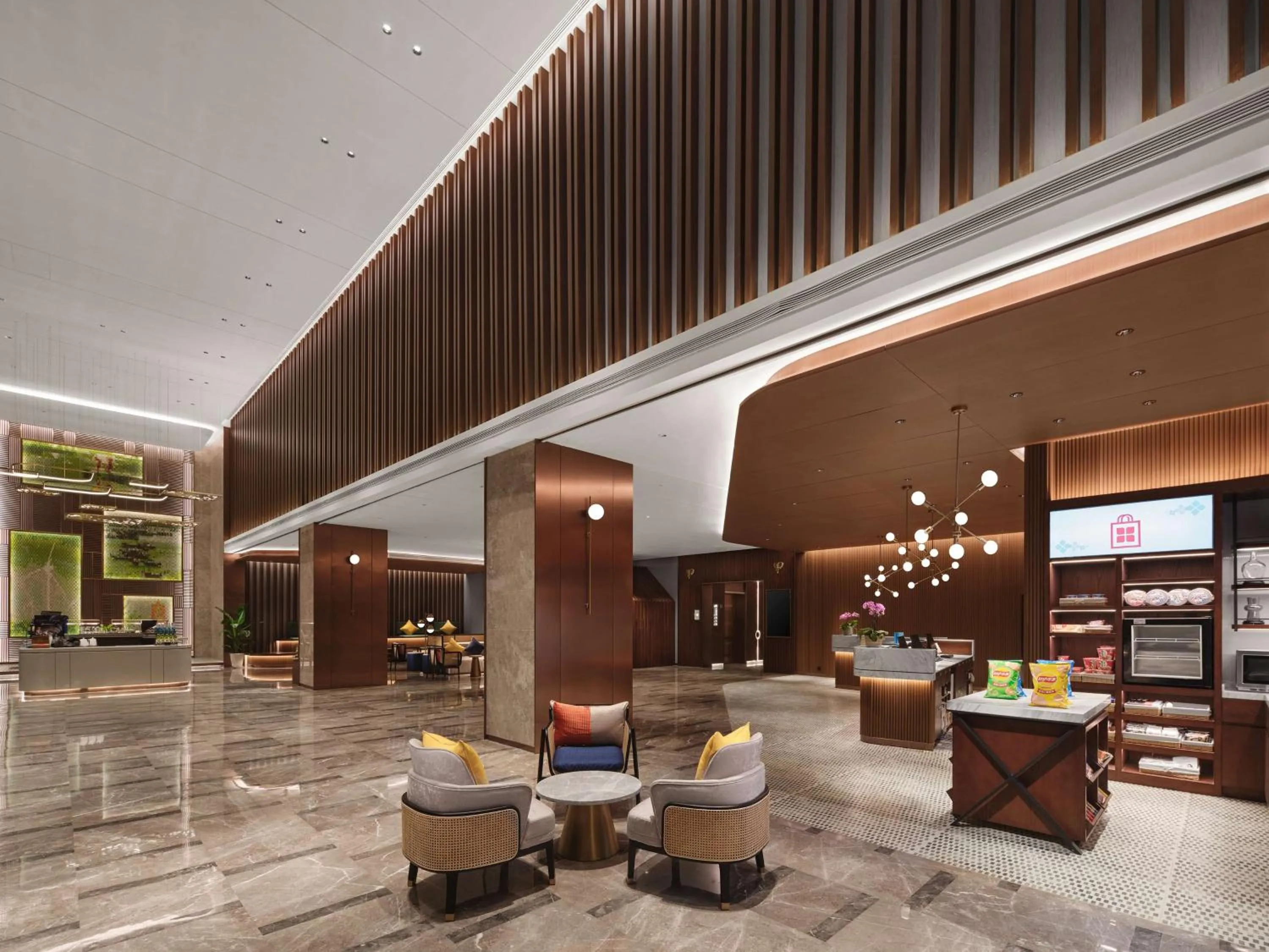 Lobby or reception in Hilton Garden Inn Nantong Rudong