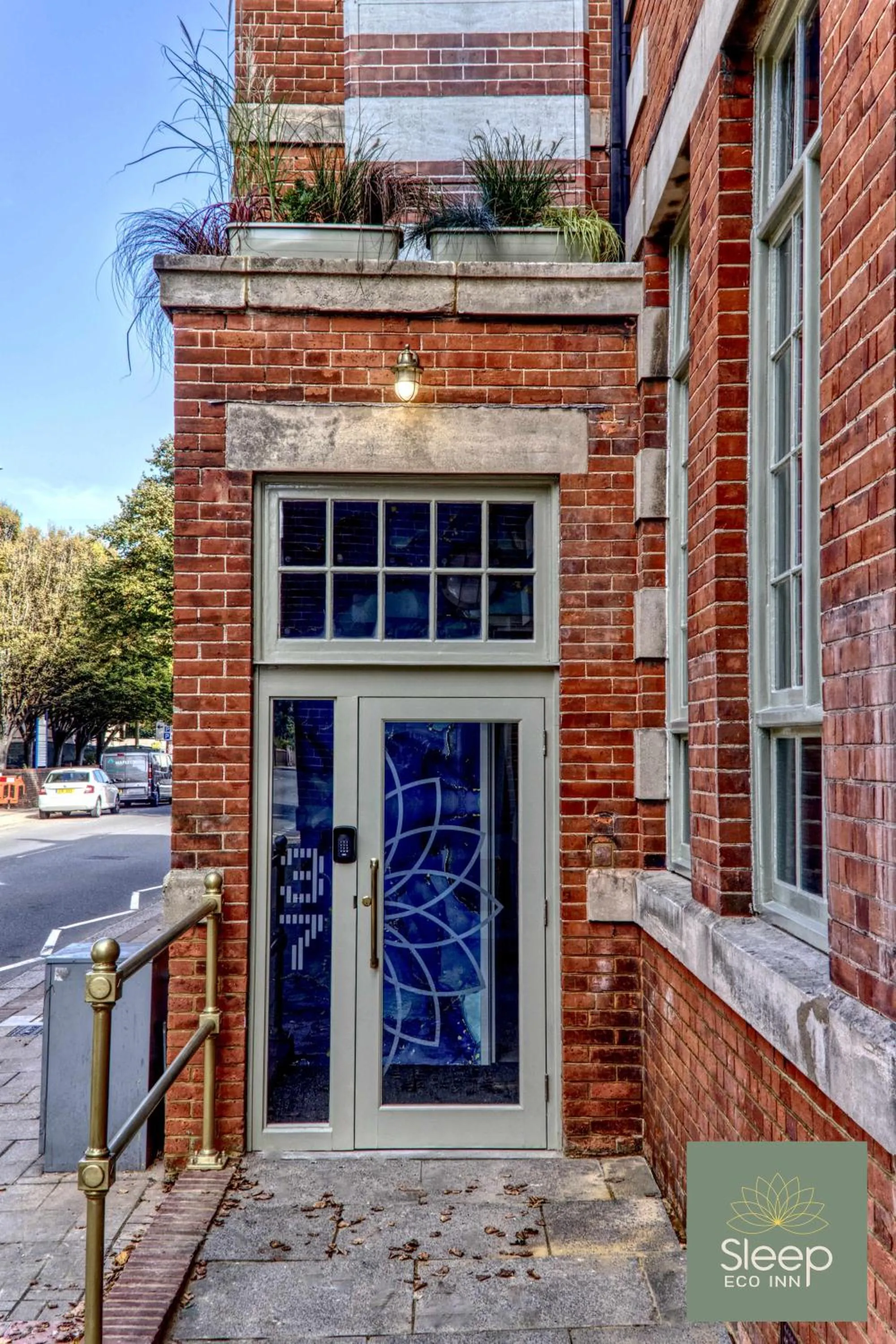 Facade/entrance in Sleep Hotel