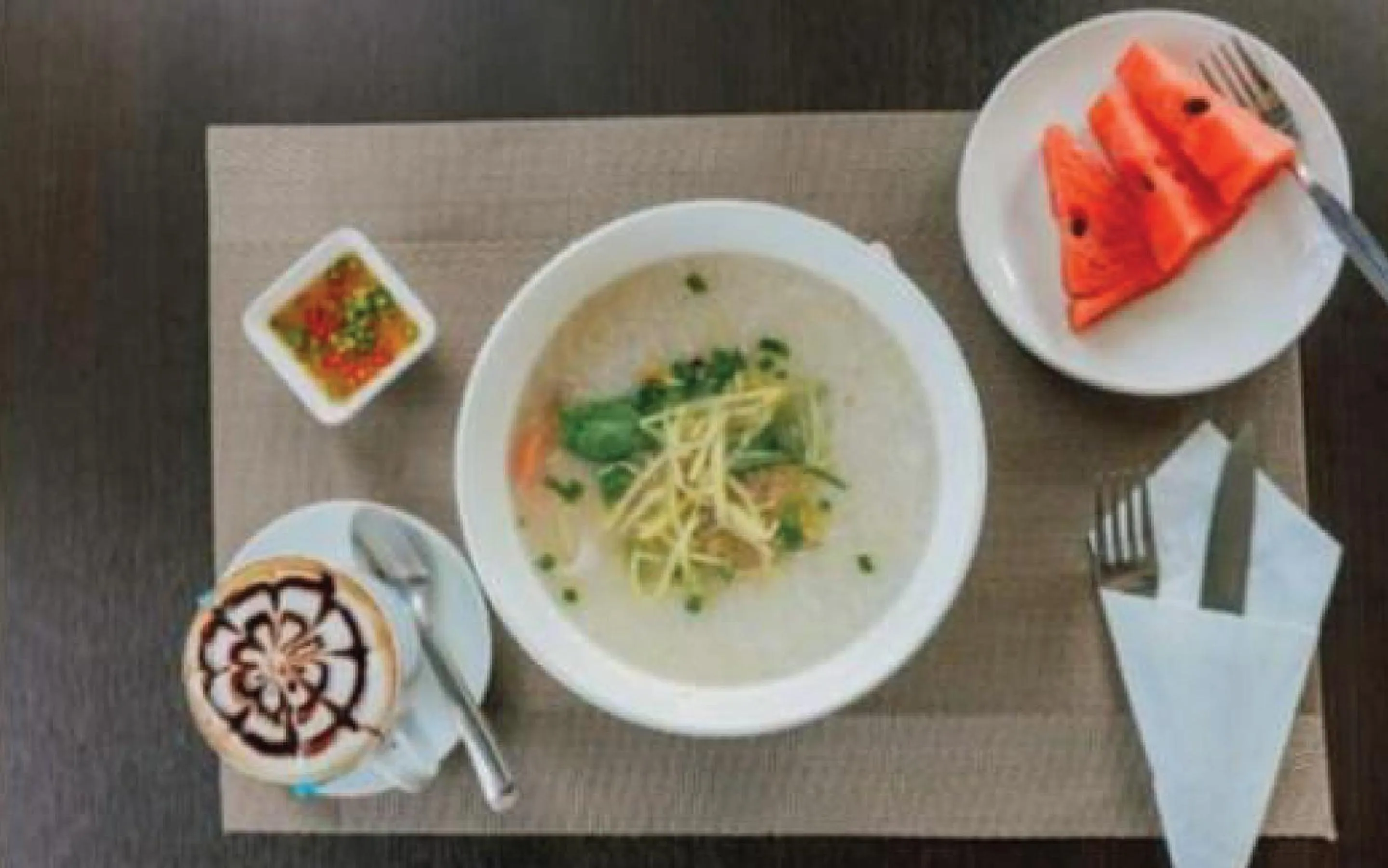 Breakfast in Petpumok Wangnamkhiao Hotel