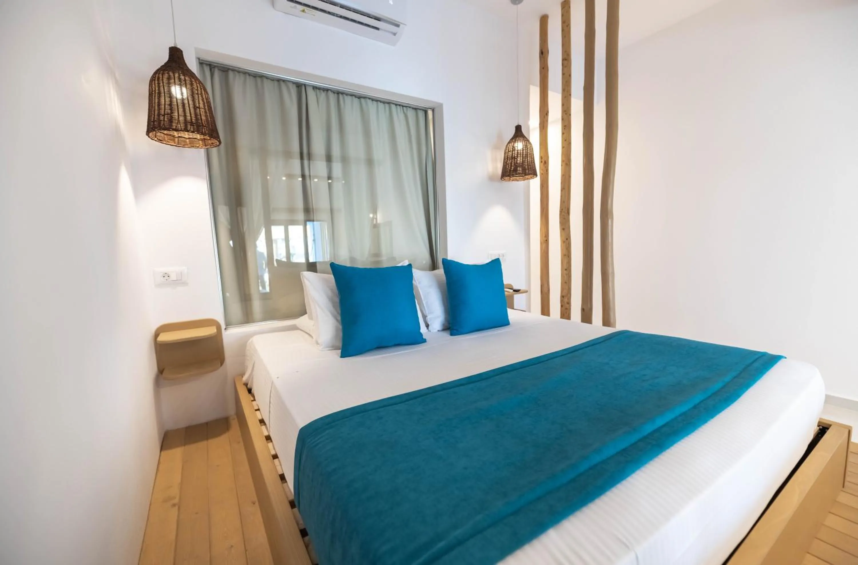 Bedroom, Bed in Alia Beachfront Suites and Spa