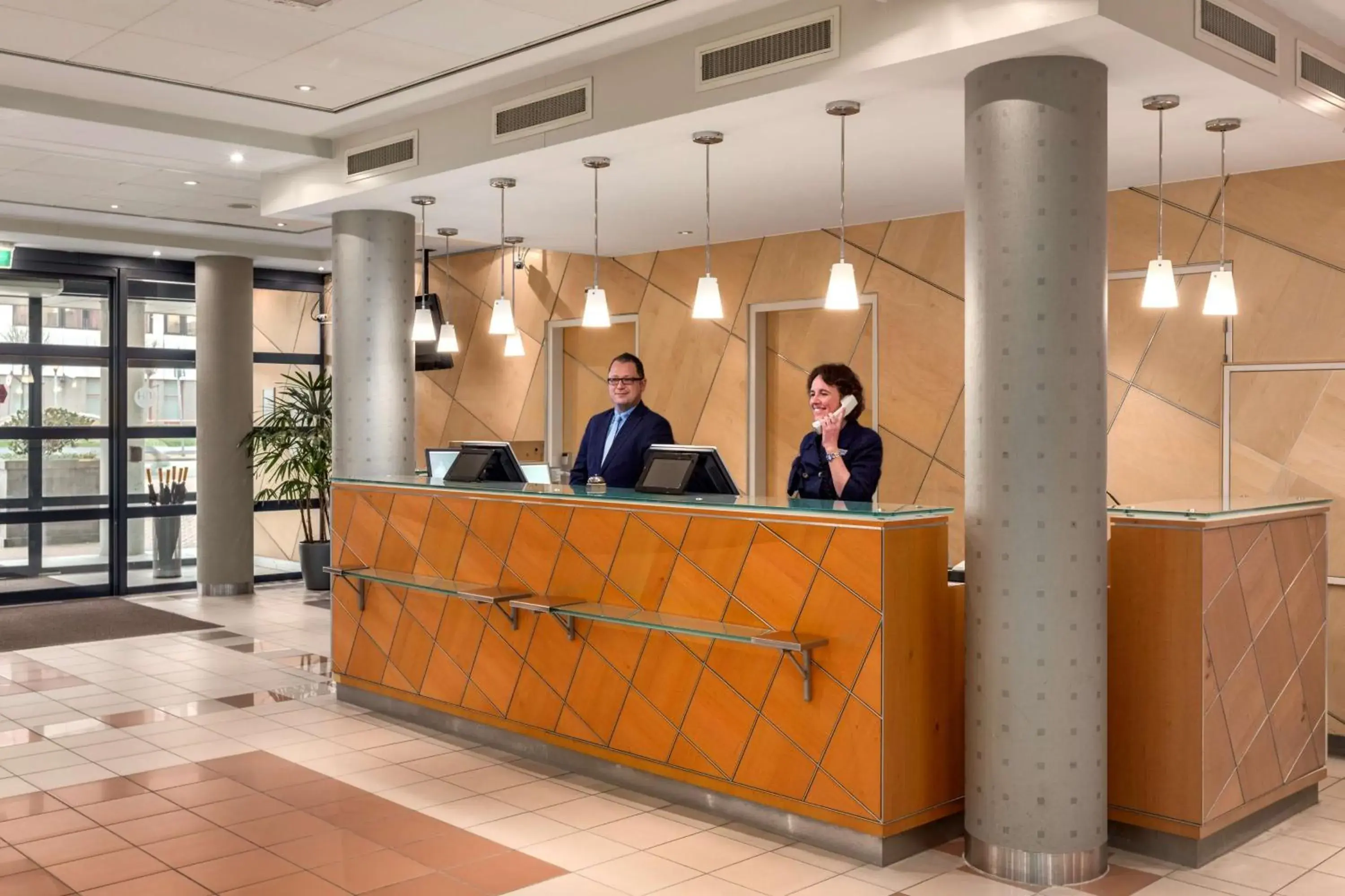 Lobby or reception in NH Groningen Hotel Lobby or reception in NH Groningen Hotel