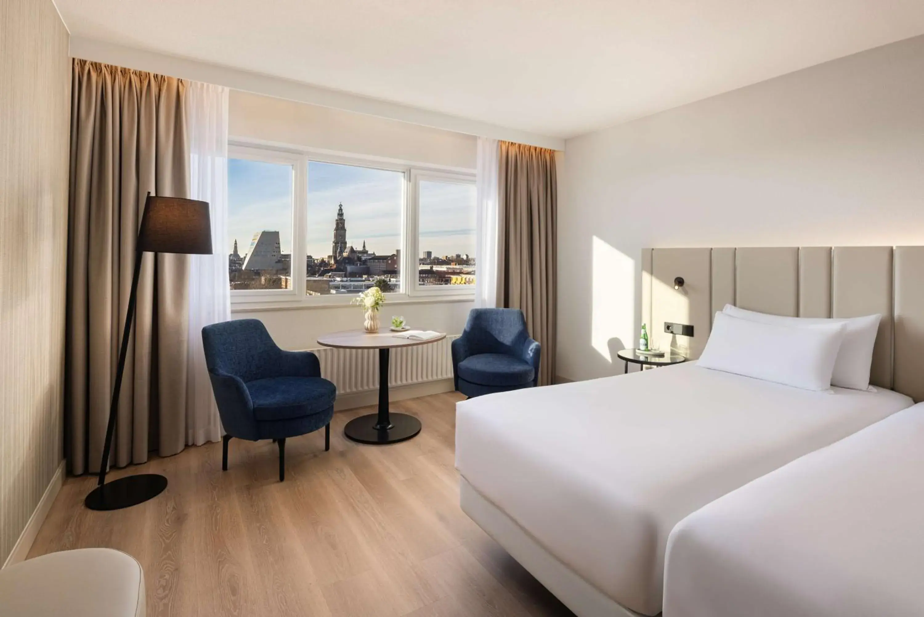 Bedroom, Bed in NH Groningen Hotel Bedroom, Bed in NH Groningen Hotel