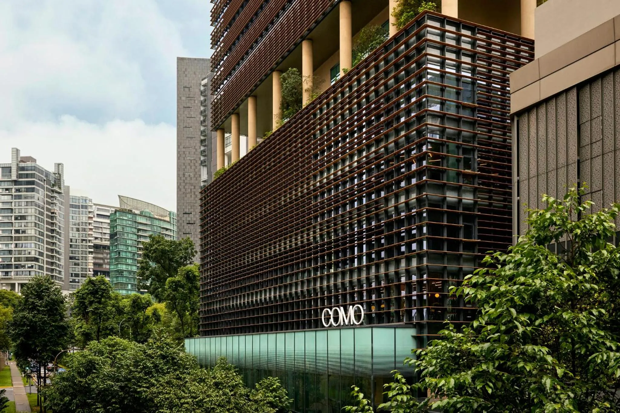 Property building in COMO Metropolitan Singapore