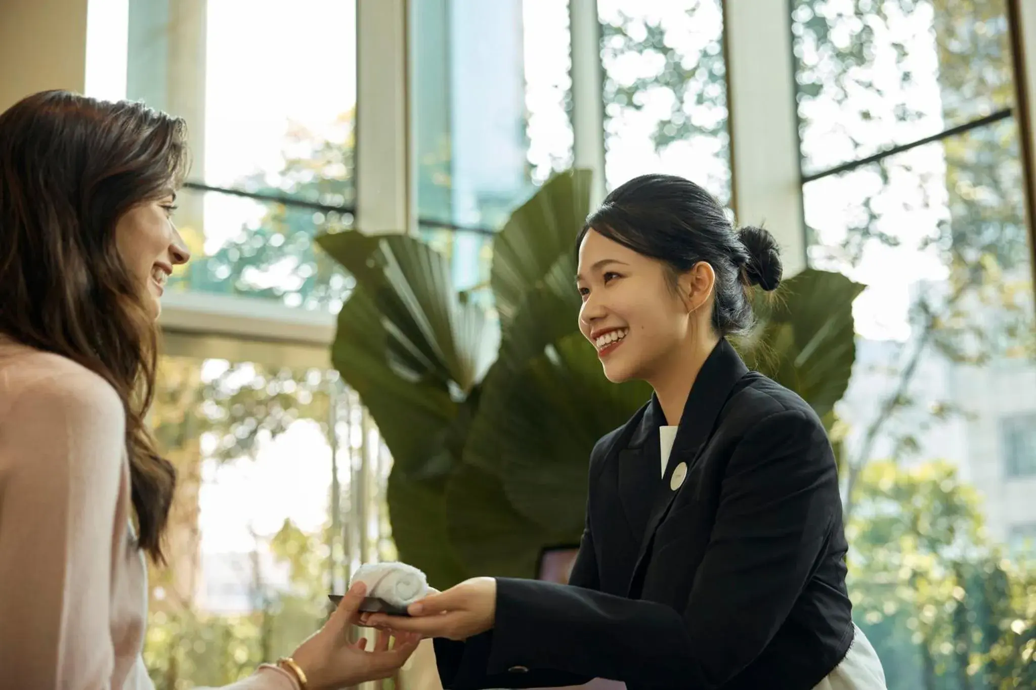 Lobby or reception in COMO Metropolitan Singapore Lobby or reception in COMO Metropolitan Singapore