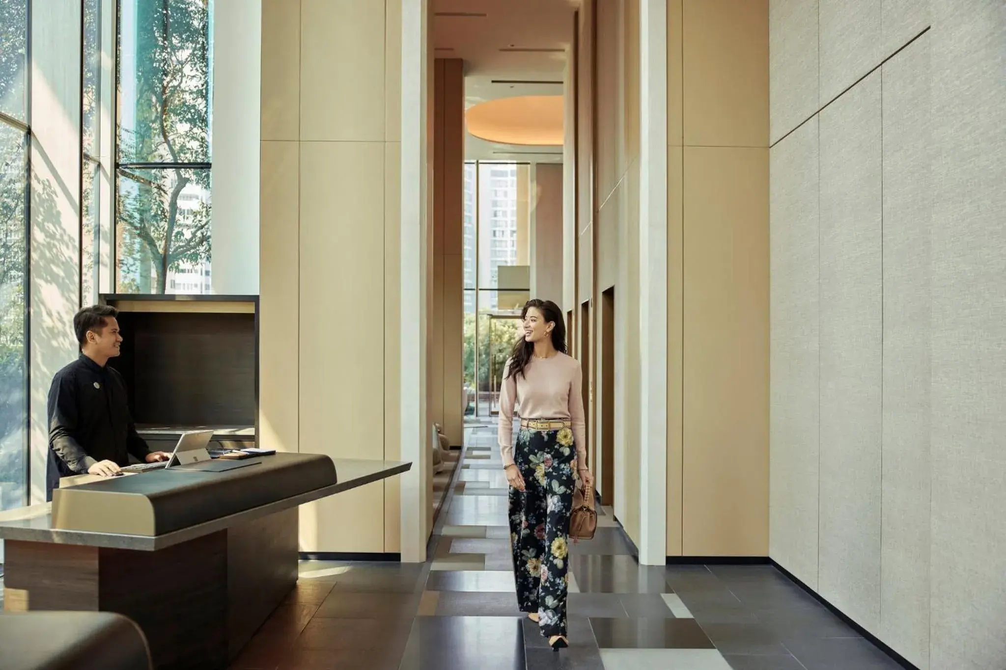 Lobby or reception in COMO Metropolitan Singapore Lobby or reception in COMO Metropolitan Singapore