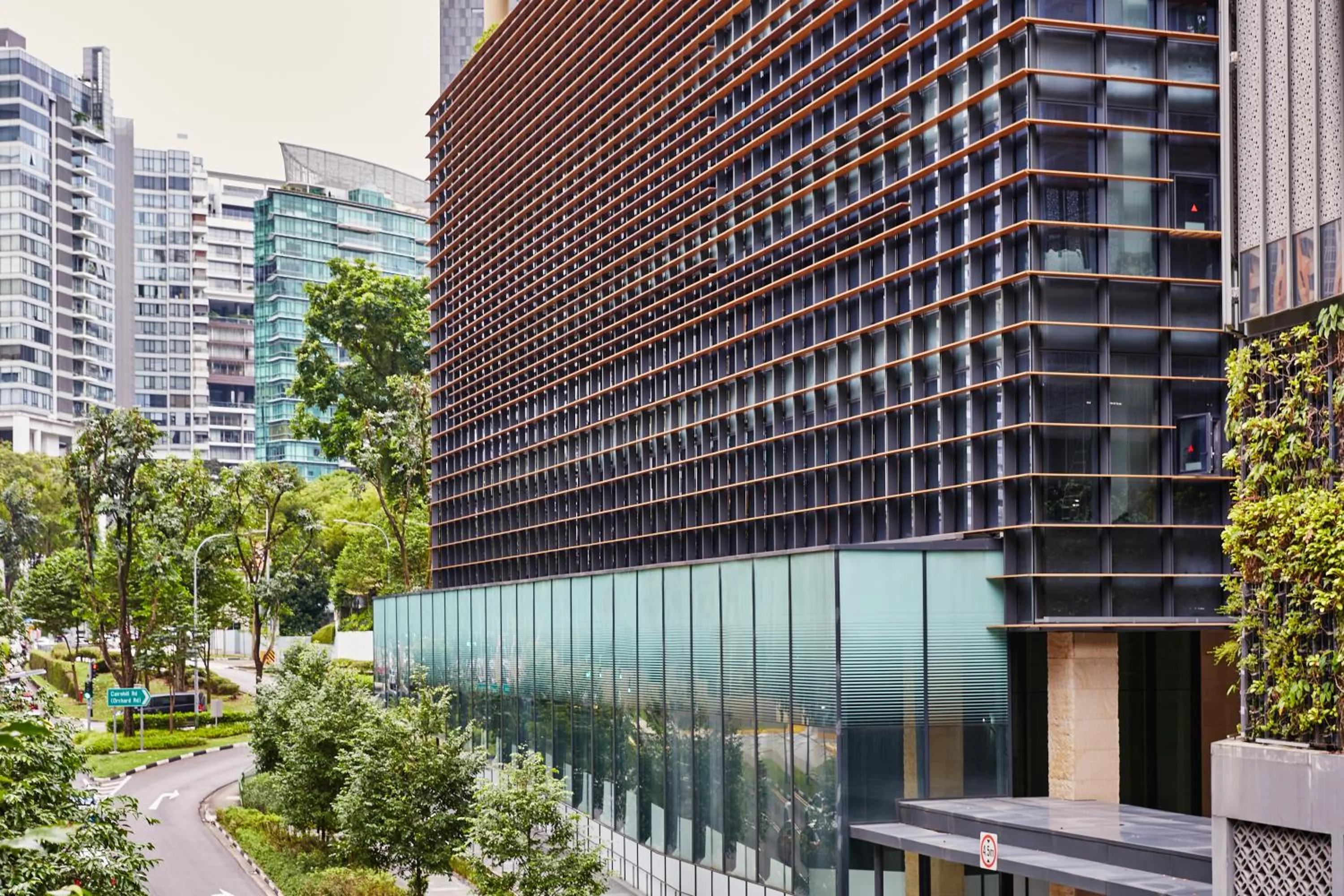 Property building in COMO Metropolitan Singapore