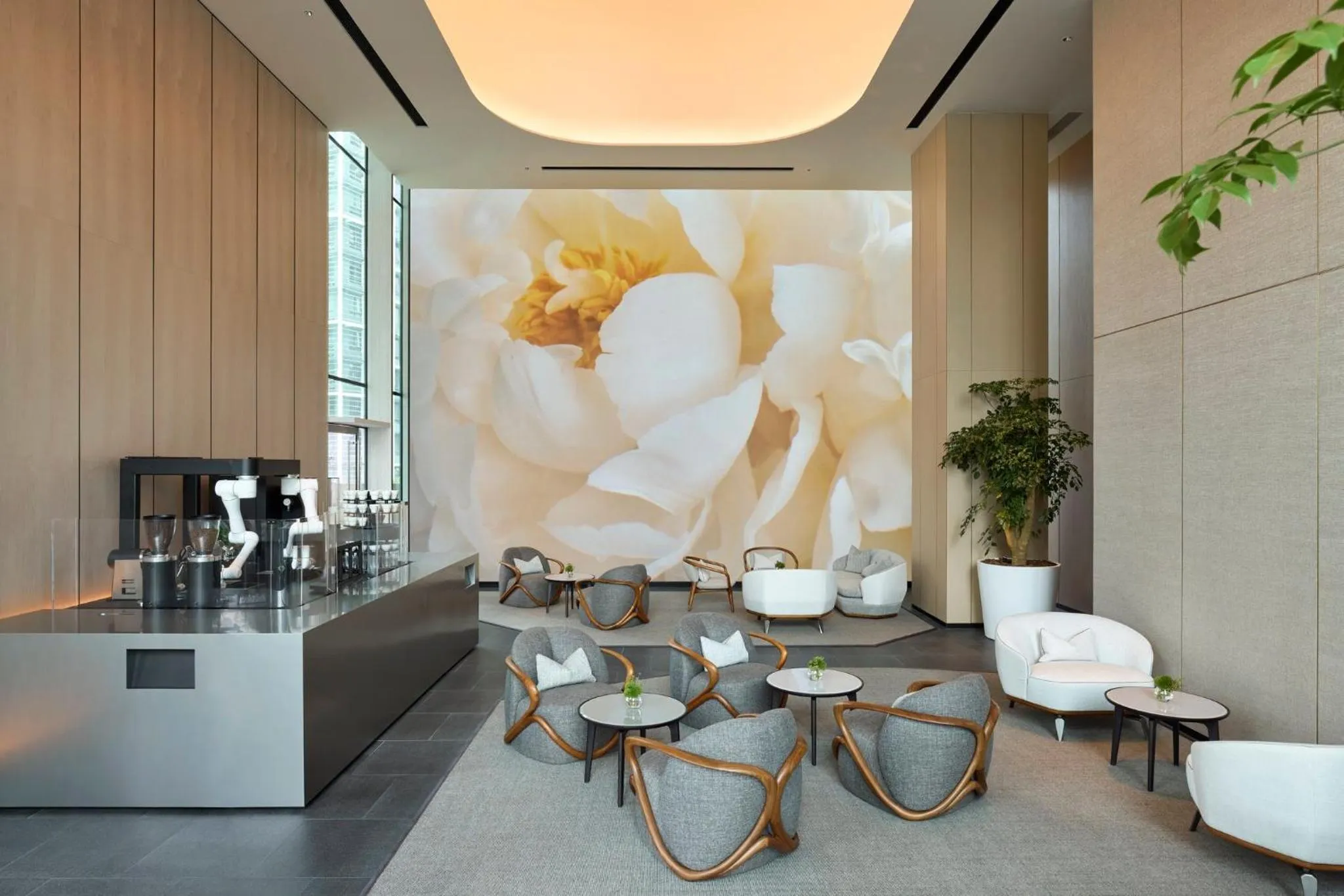 Lobby or reception in COMO Metropolitan Singapore