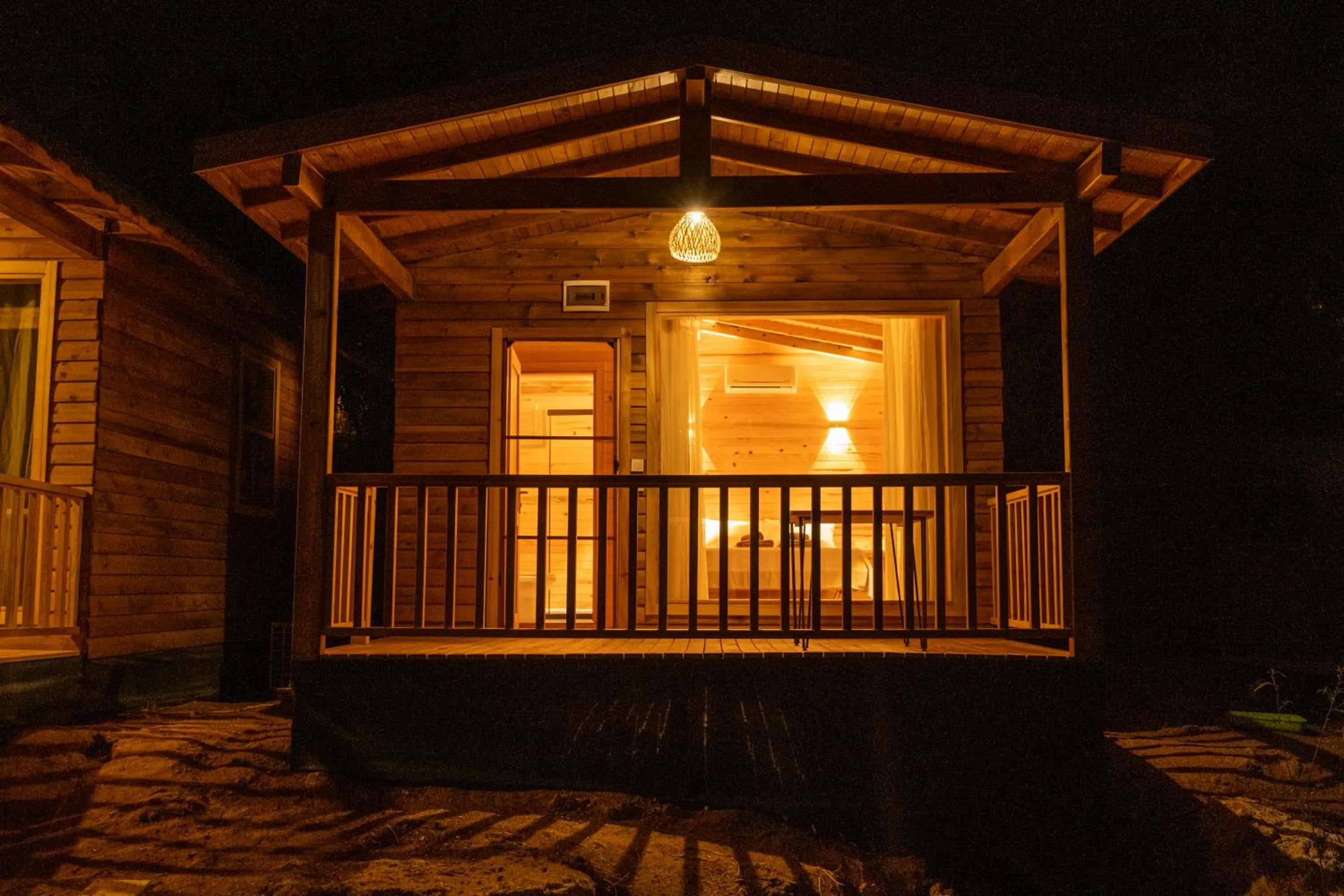 Property building in Goat Bungalow and Camping