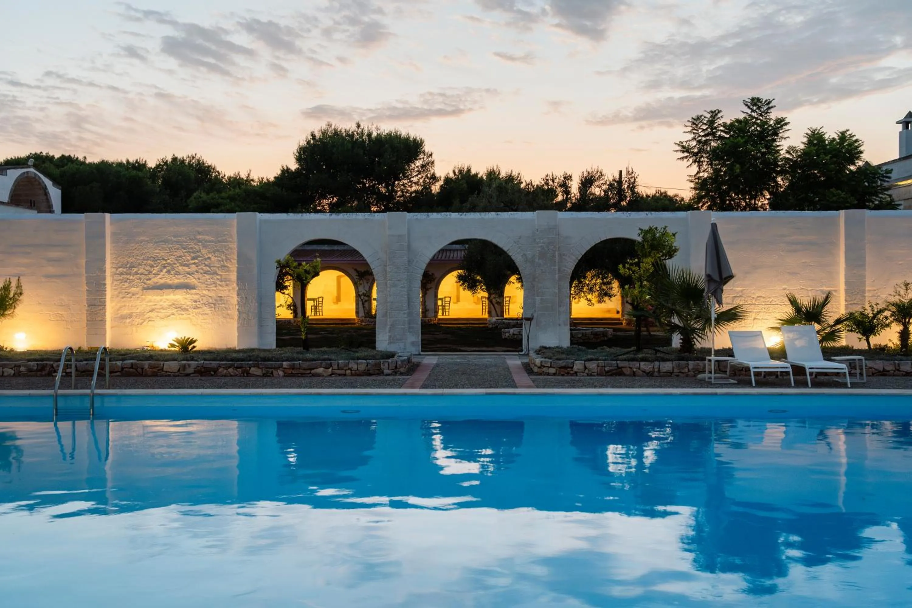Swimming pool in Masseria Gorgognolo