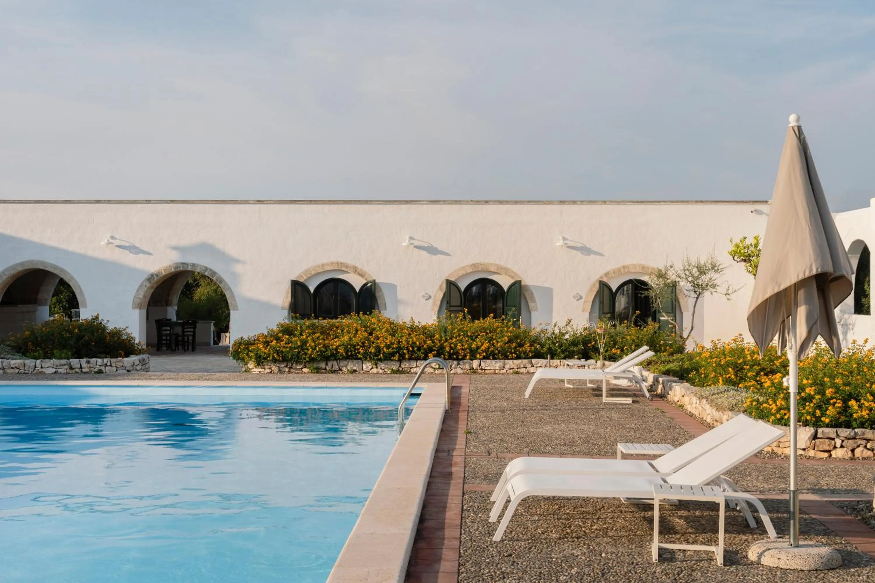 Swimming pool in Masseria Gorgognolo