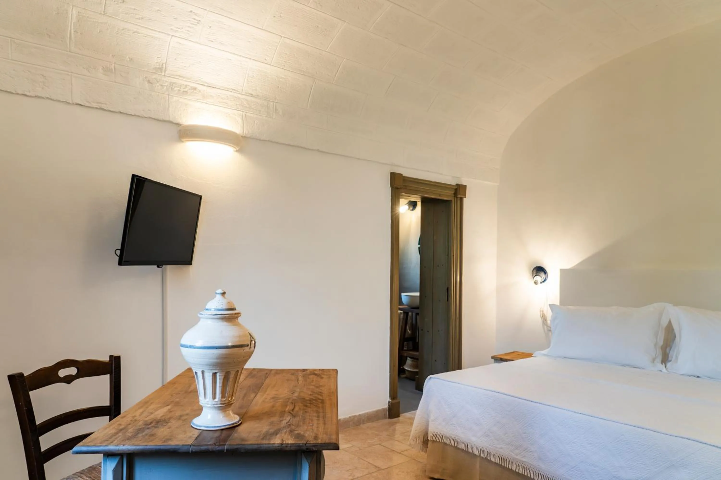 Bedroom, Bed in Masseria Gorgognolo