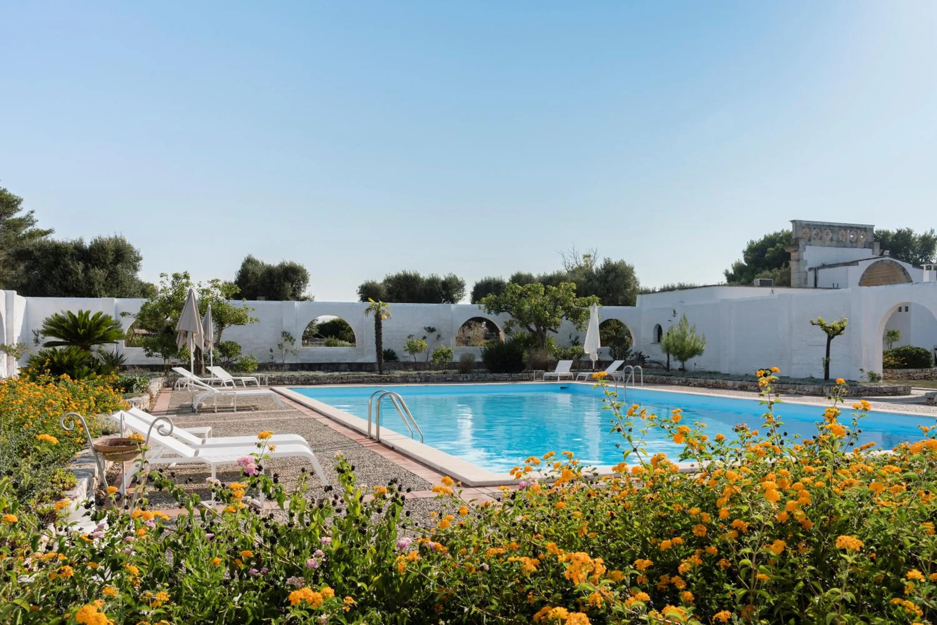 Swimming pool in Masseria Gorgognolo