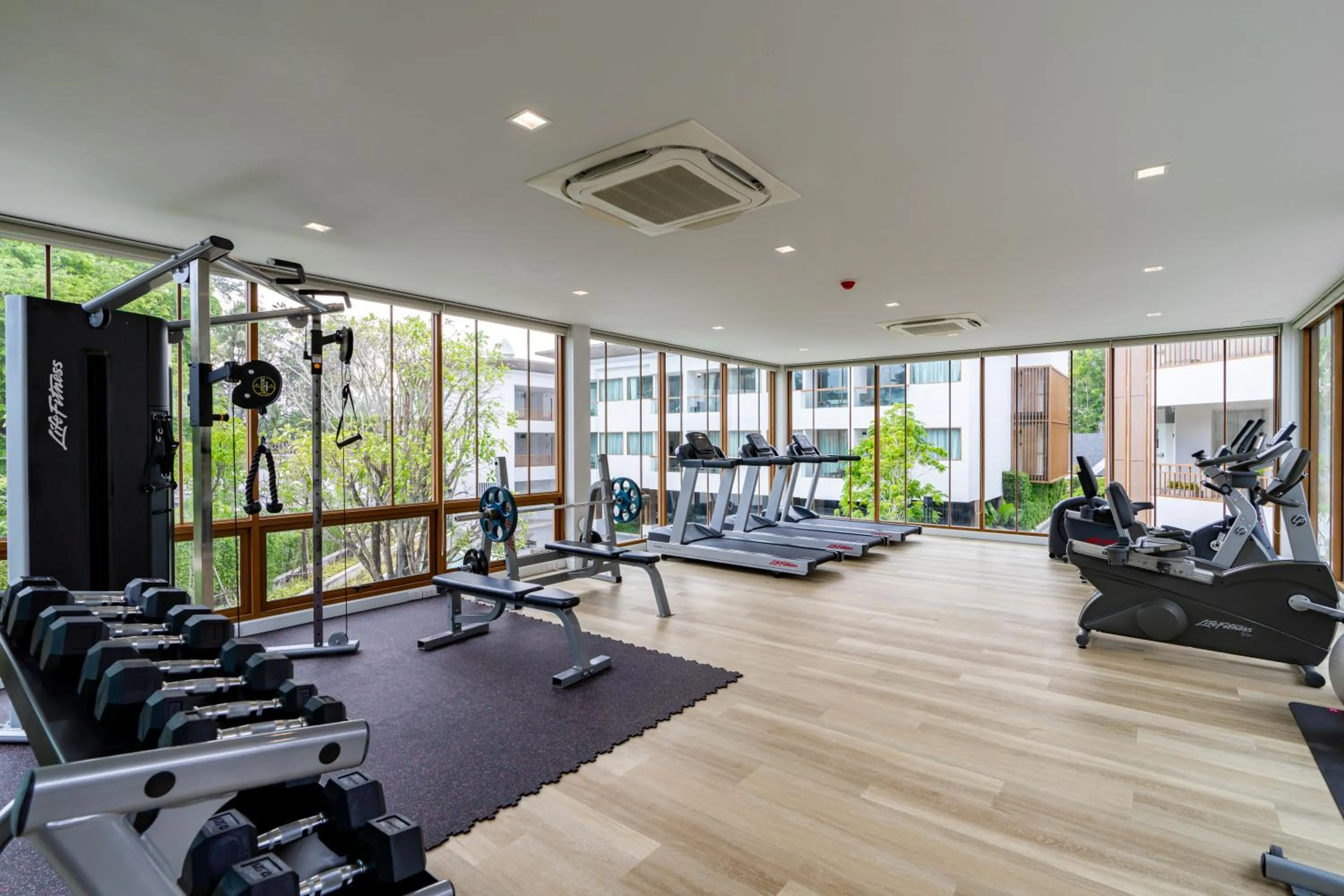 Fitness centre/facilities in Bella Nara Phuket Naiyang Beach