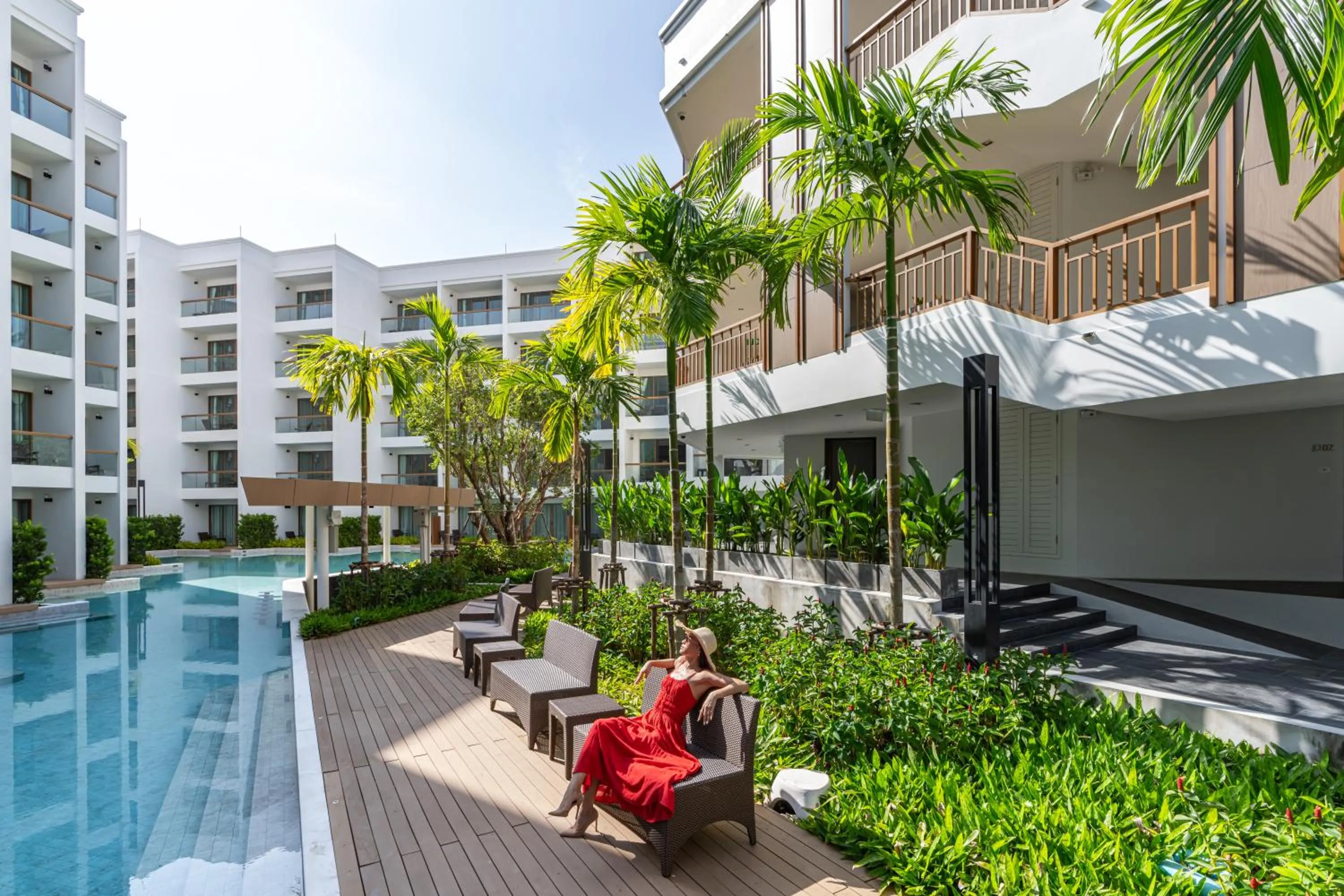 Property building in Bella Nara Phuket Naiyang Beach