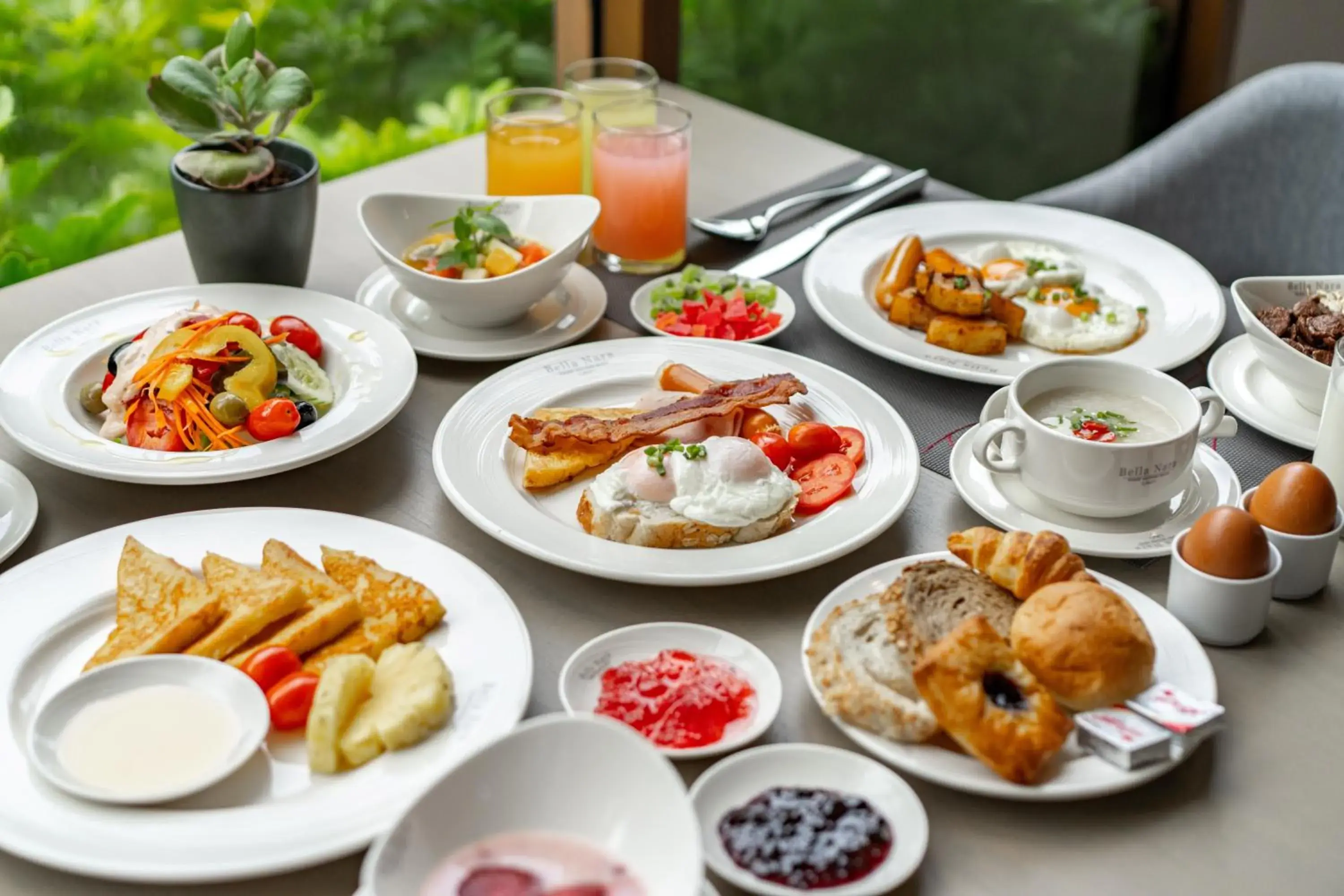 Breakfast in Bella Nara Phuket Naiyang Beach Breakfast in Bella Nara Phuket Naiyang Beach