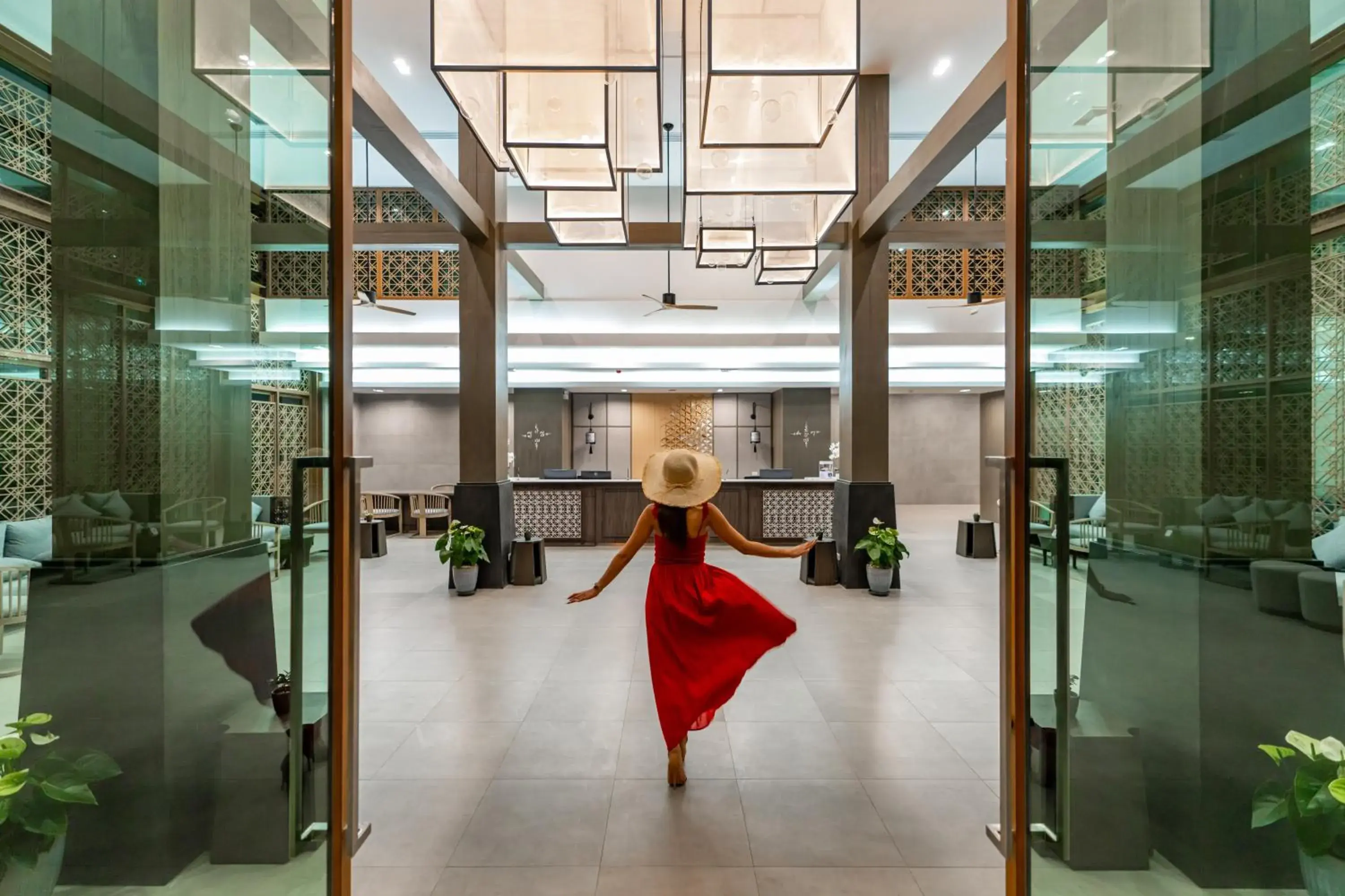 Lobby or reception in Bella Nara Phuket Naiyang Beach Lobby or reception in Bella Nara Phuket Naiyang Beach