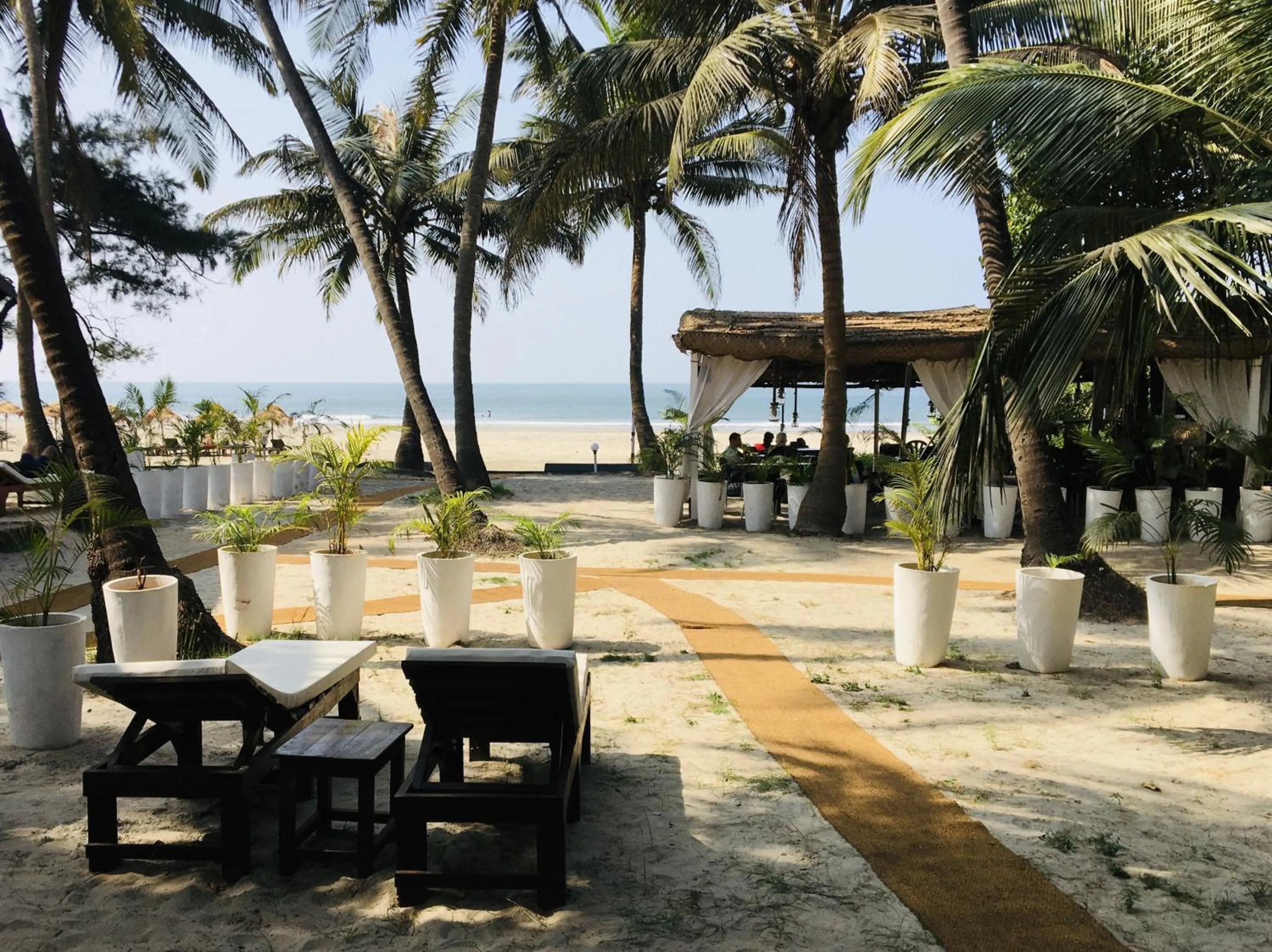 Patio in Mamagoa Beach Resort
