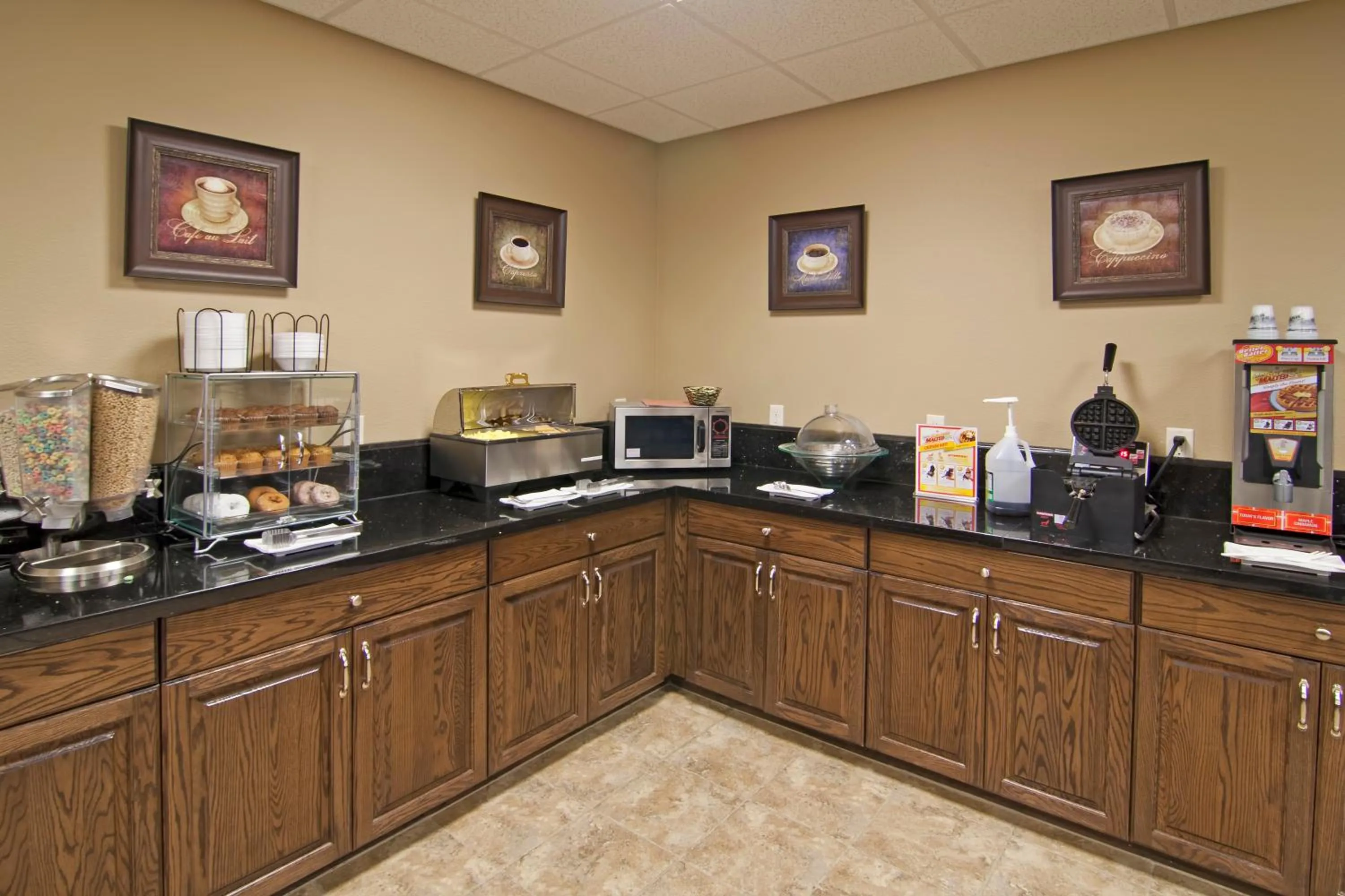 Buffet breakfast in The Watford