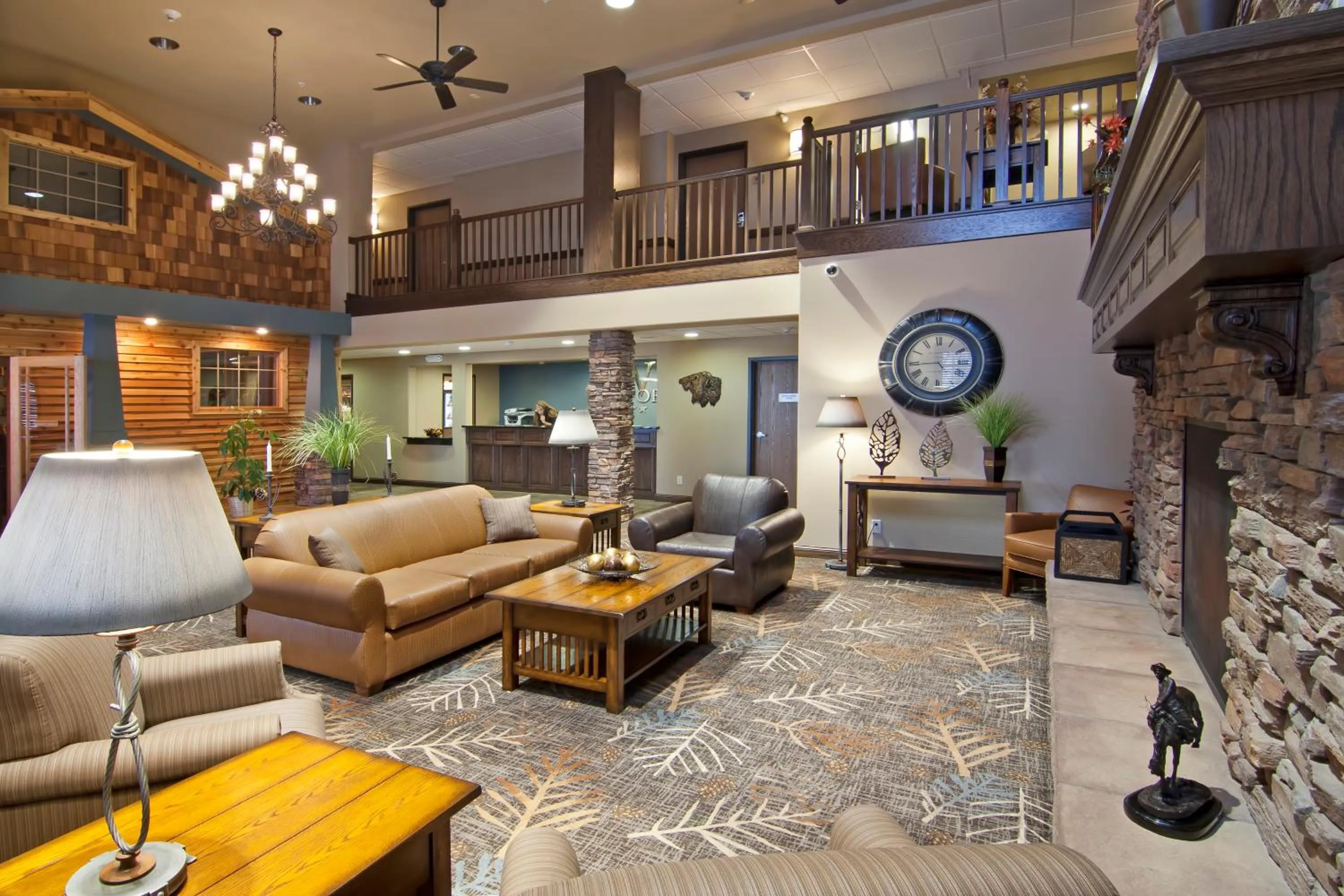 Lobby or reception in The Watford