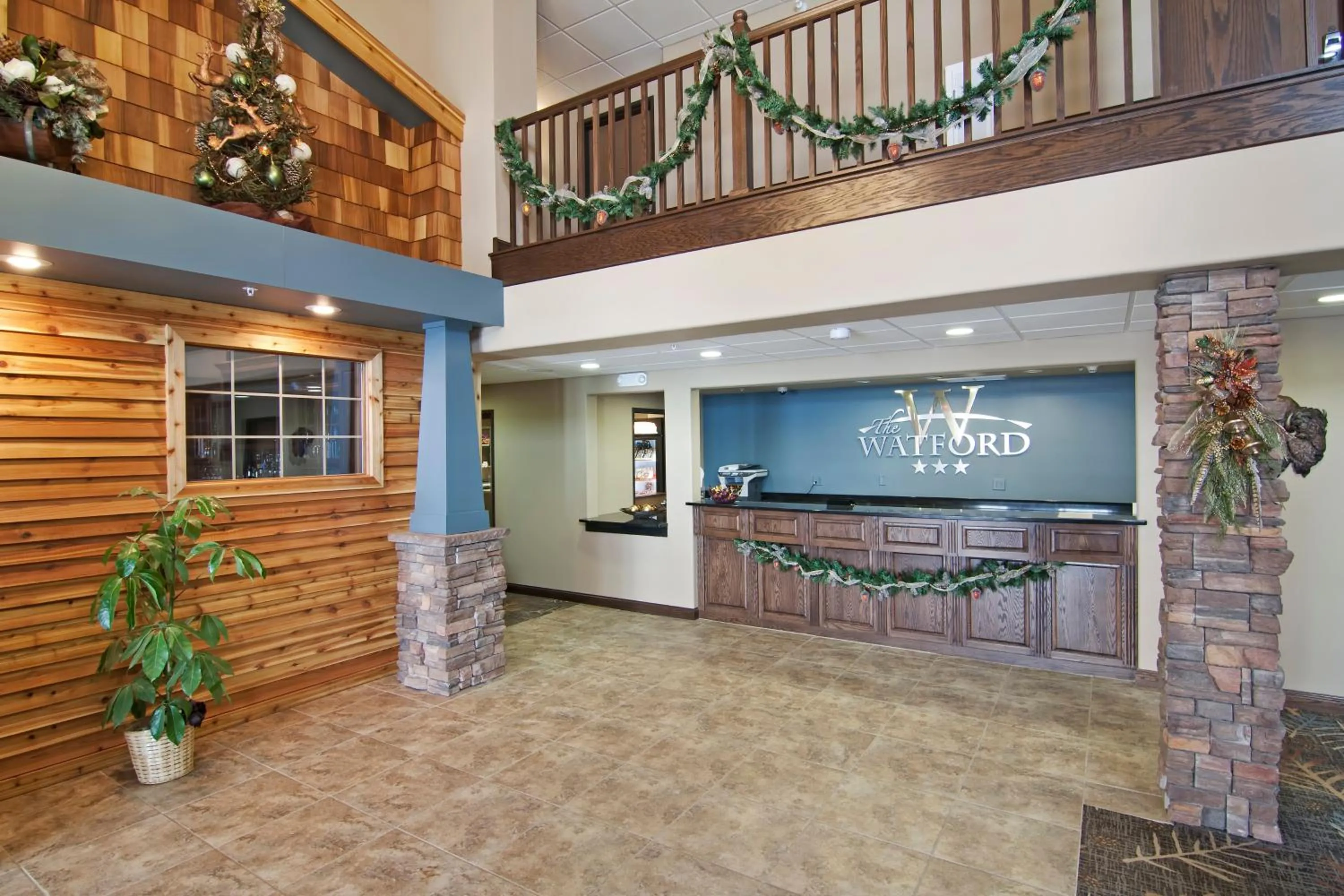 Lobby or reception in The Watford