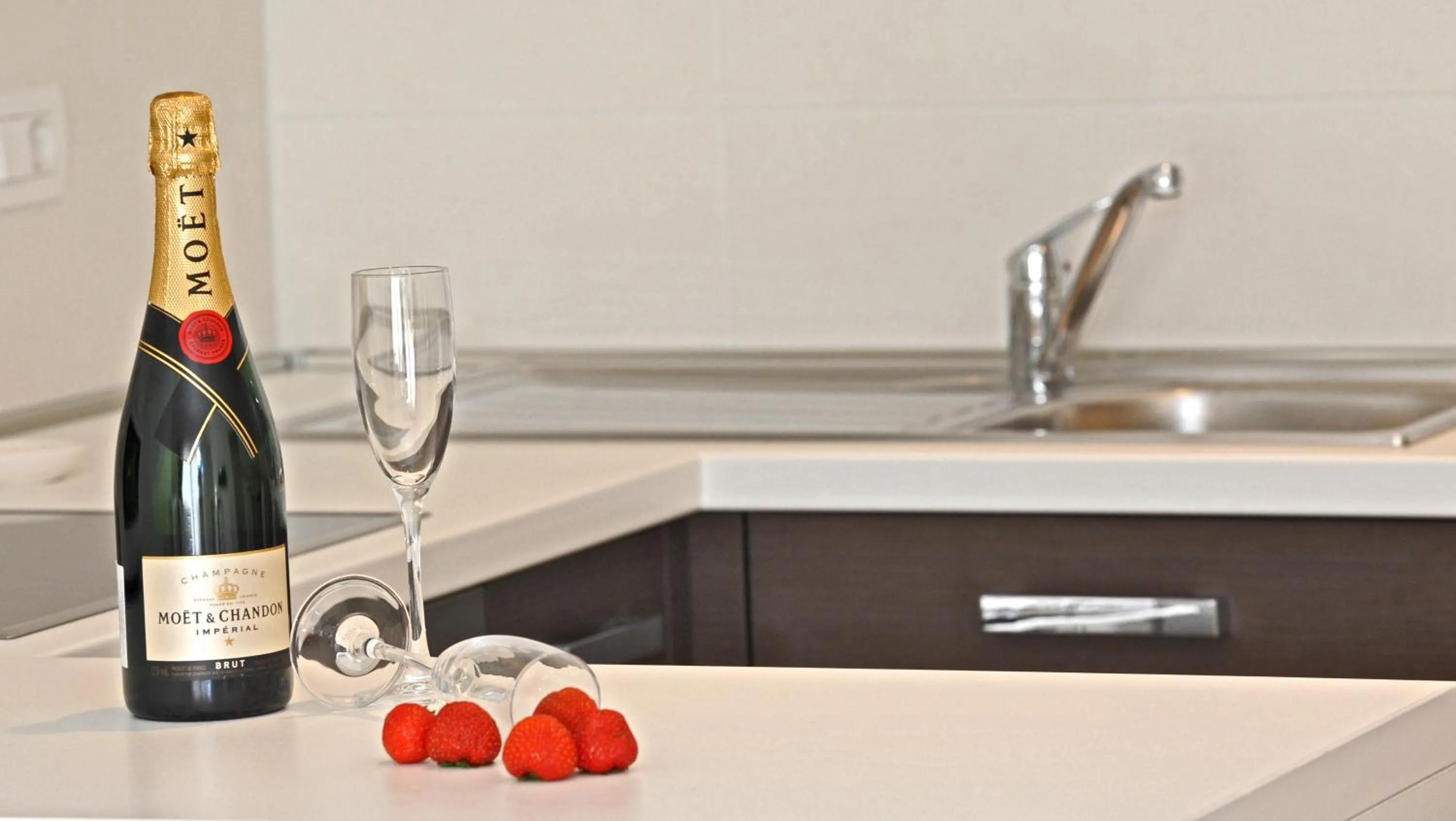 Kitchen or kitchenette in Apartments Villa Violet