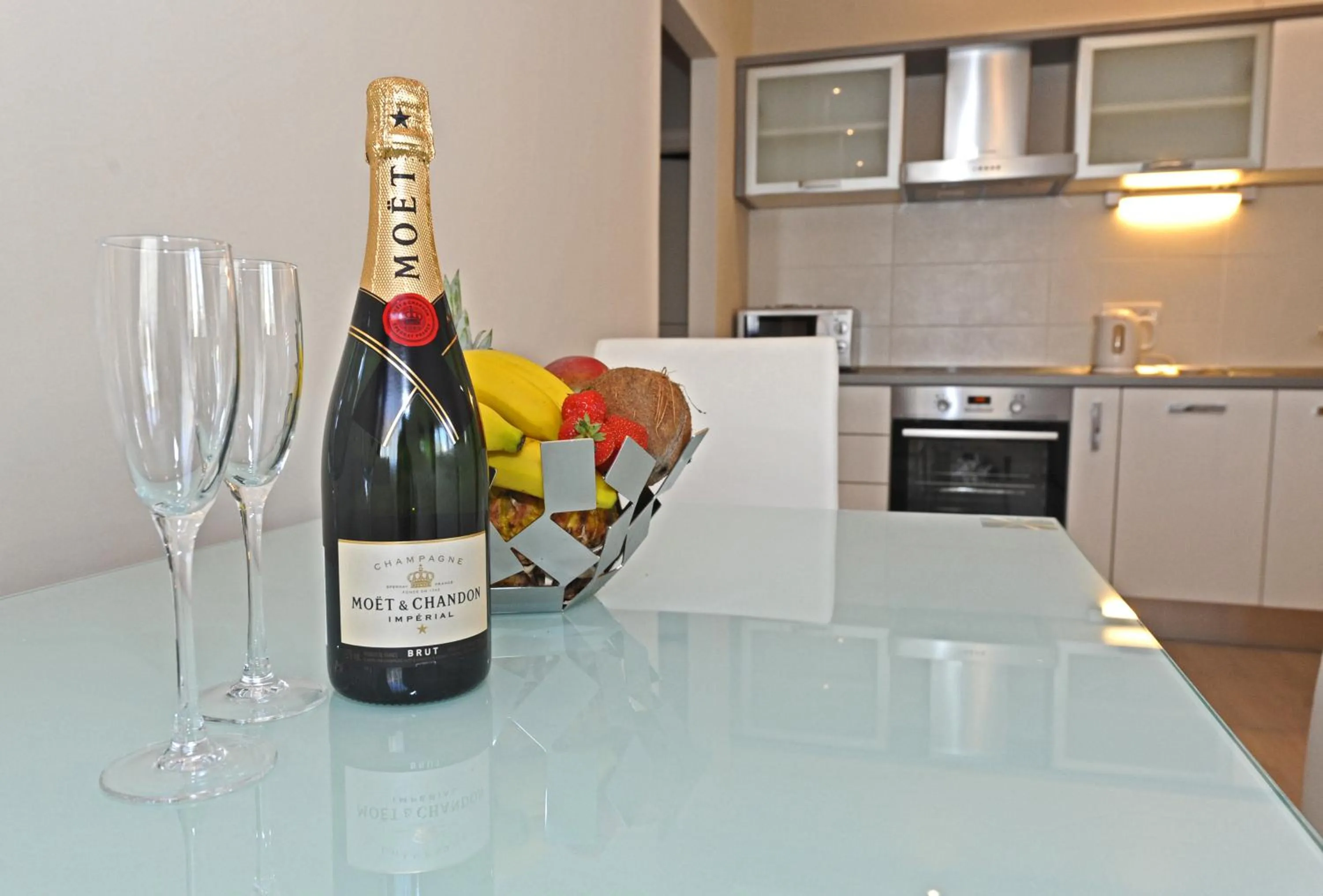 Kitchen or kitchenette in Apartments Villa Violet