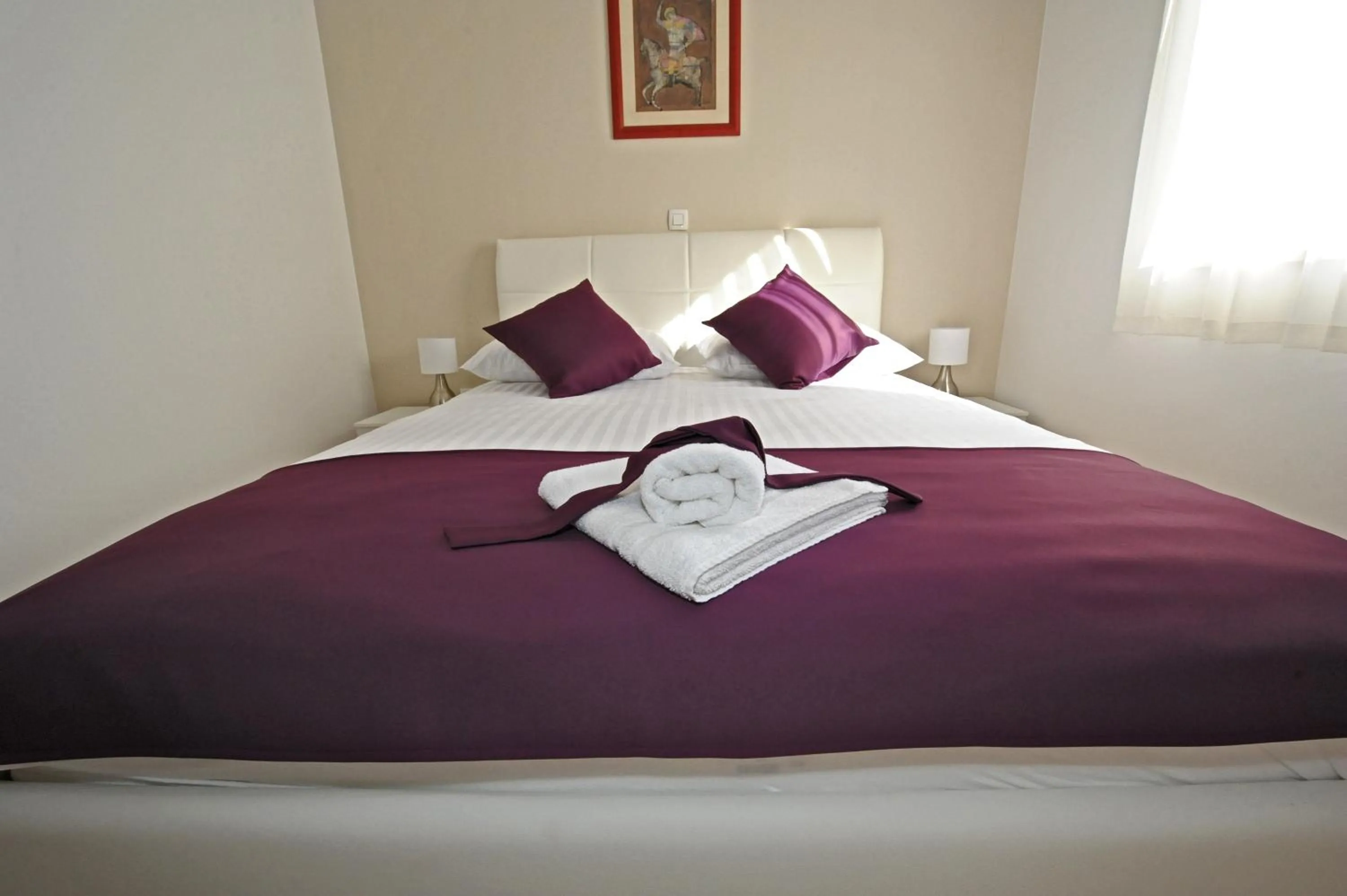 Bed in Apartments Villa Violet