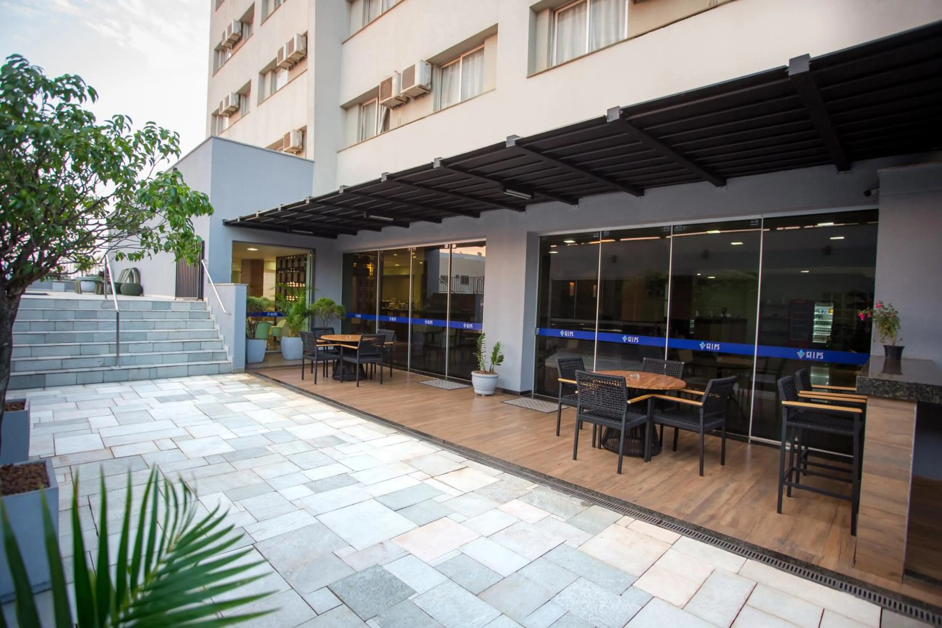 Patio in Gelps Hotel