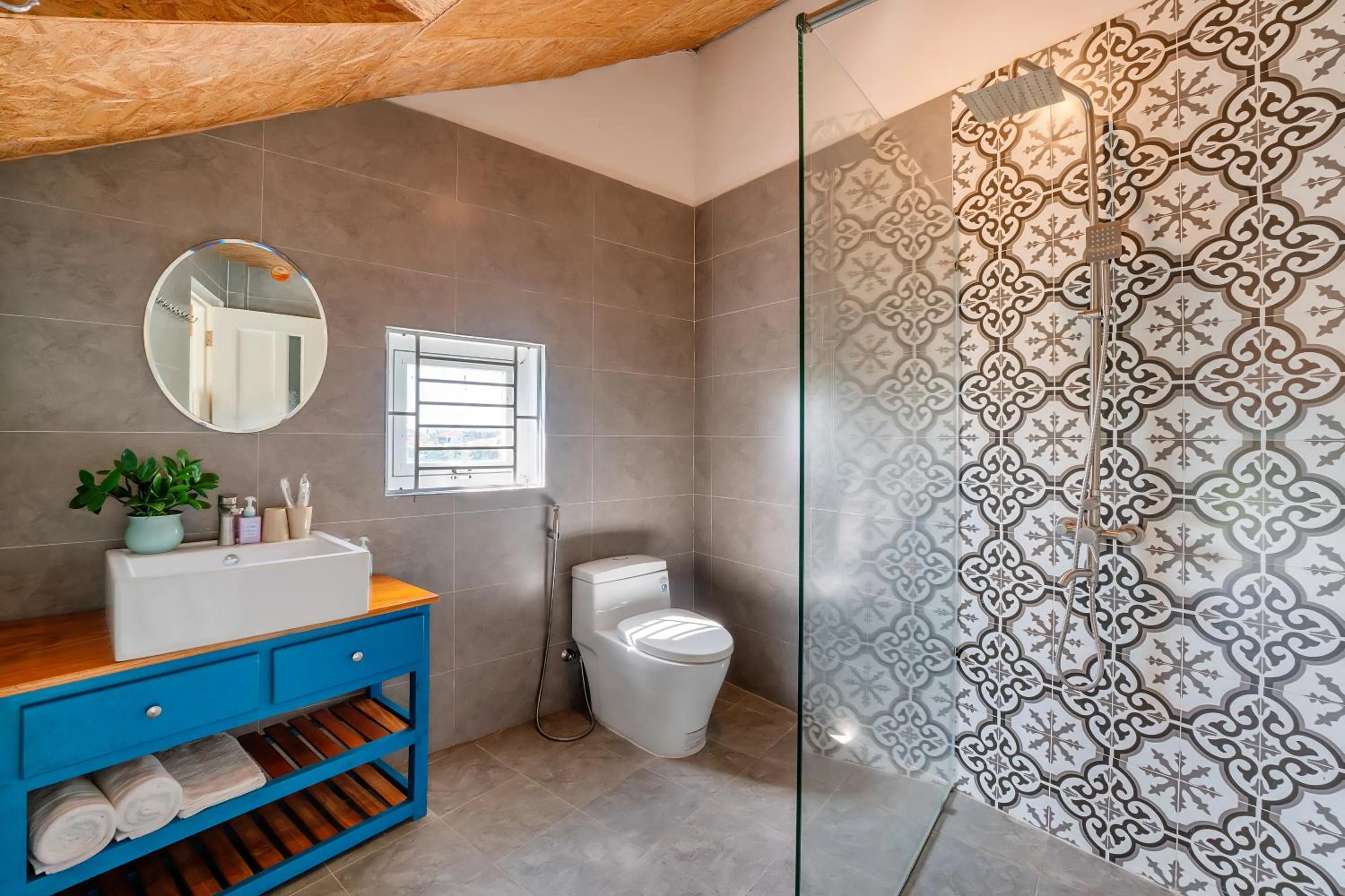 Shower in La Casa Tra Que