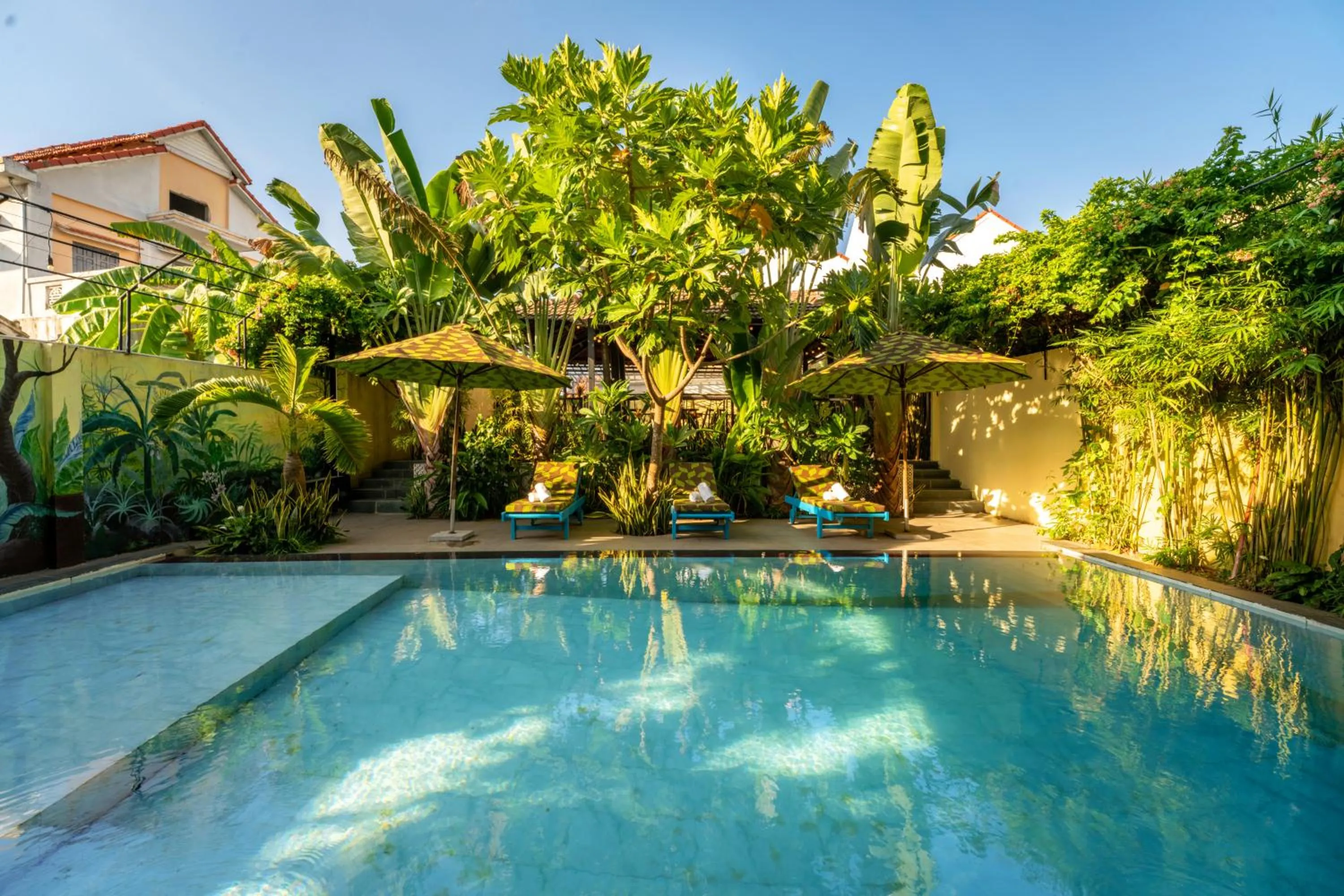 Swimming pool in La Casa Tra Que